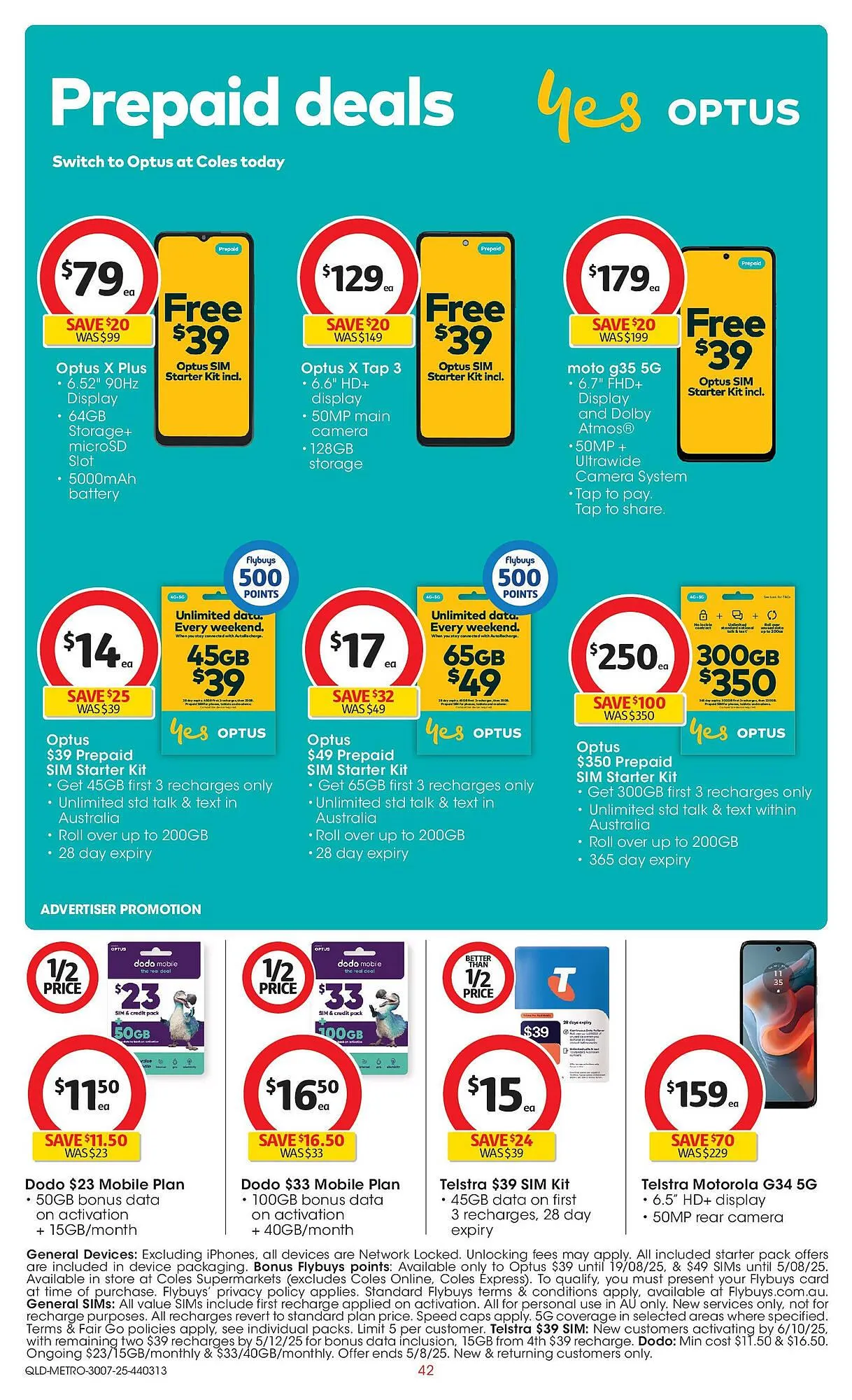 Coles catalogue - Catalogue valid from 29 July to 5 August 2025 - page 42