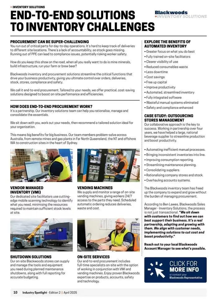Industry Spotlight - Catalogue valid from 8 April to 30 April 2025 - page 10