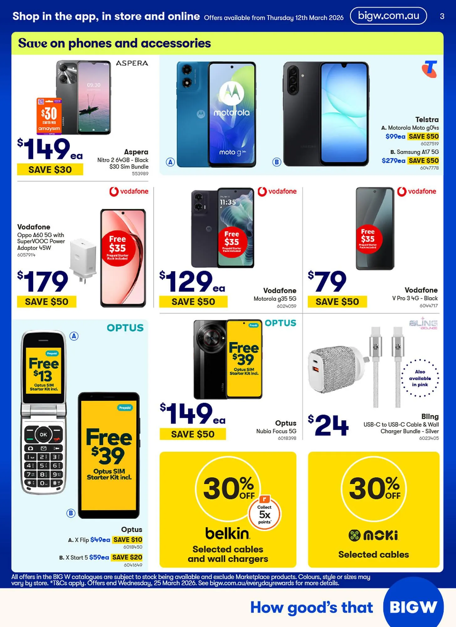 BIG W catalogue - Catalogue valid from 12 March to 25 March 2026 - page 3