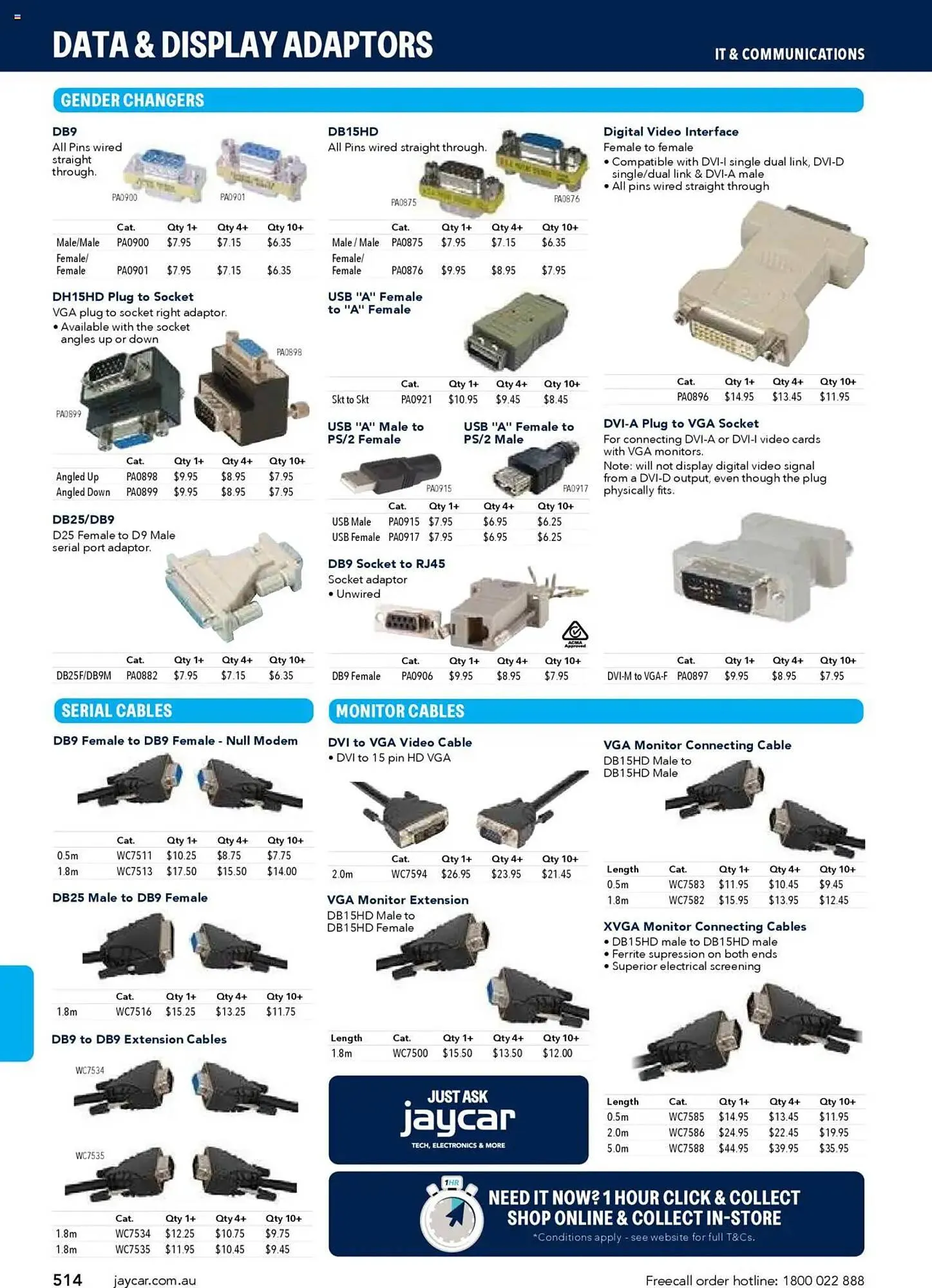 Jaycar Electronics catalogue - Catalogue valid from 8 July to 9 July 2026 - page 514