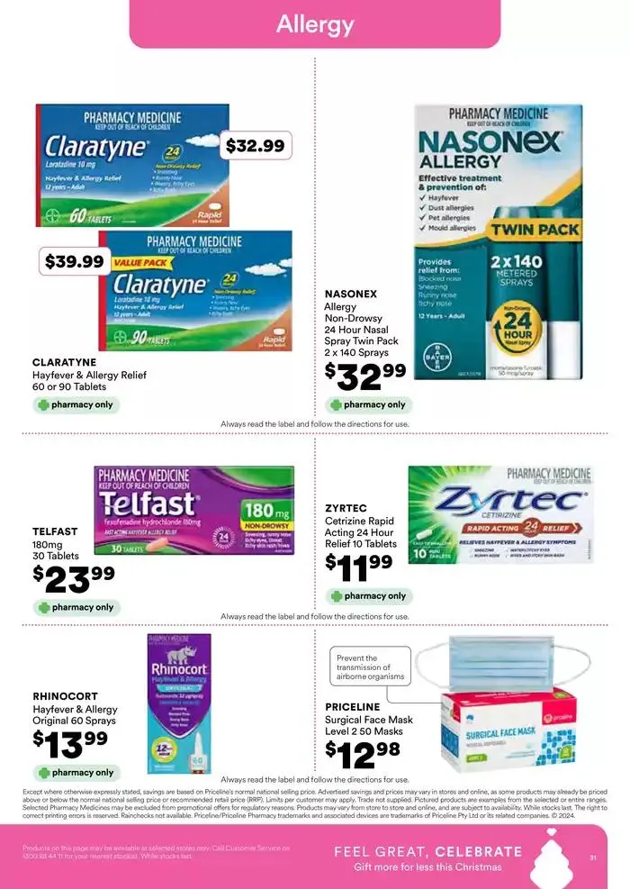 FEEL GREAT, CELEBRATE - Catalogue valid from 1 November to 13 November 2024 - page 32