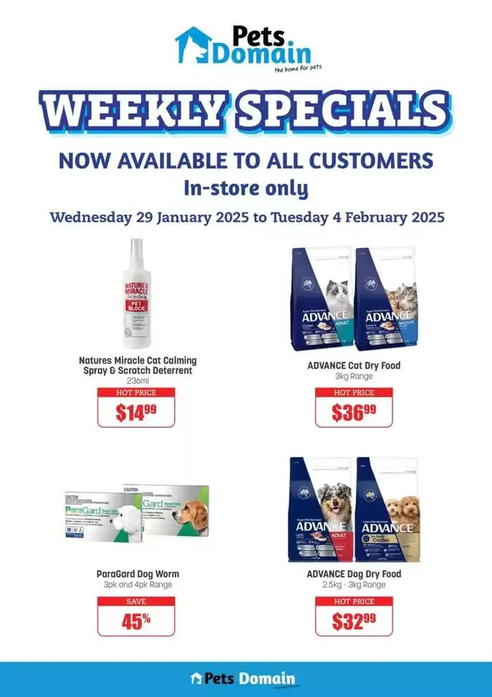 Weekly Specials - Catalogue valid from 29 January to 4 February 2025 - page 1
