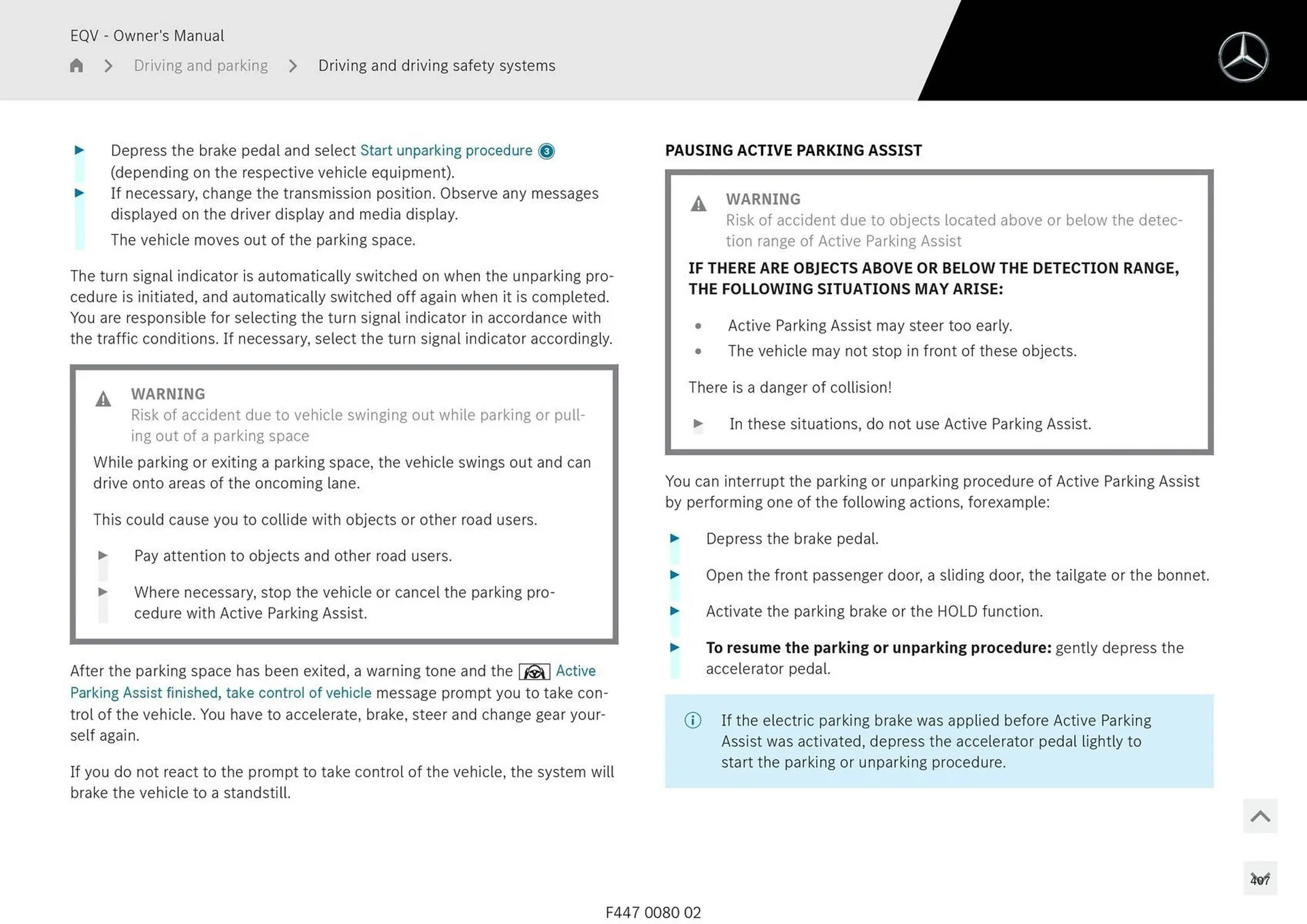 Mercedes-Benz catalogue - Catalogue valid from 11 September to 11 September 2025 - page 407