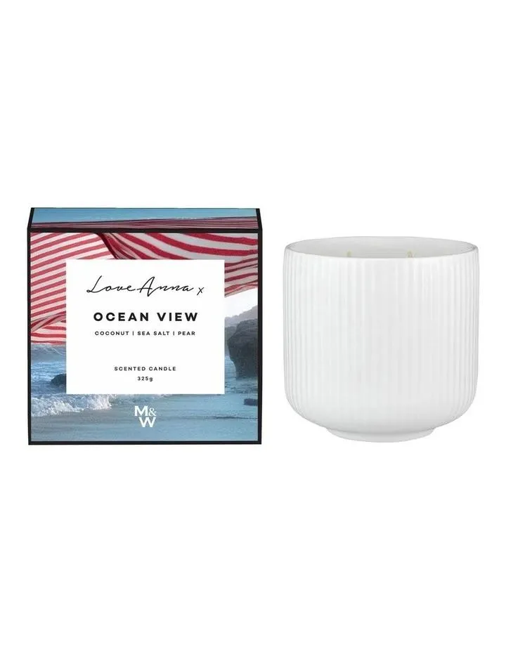 Ocean View Scentimental Fragrance Candle 325g