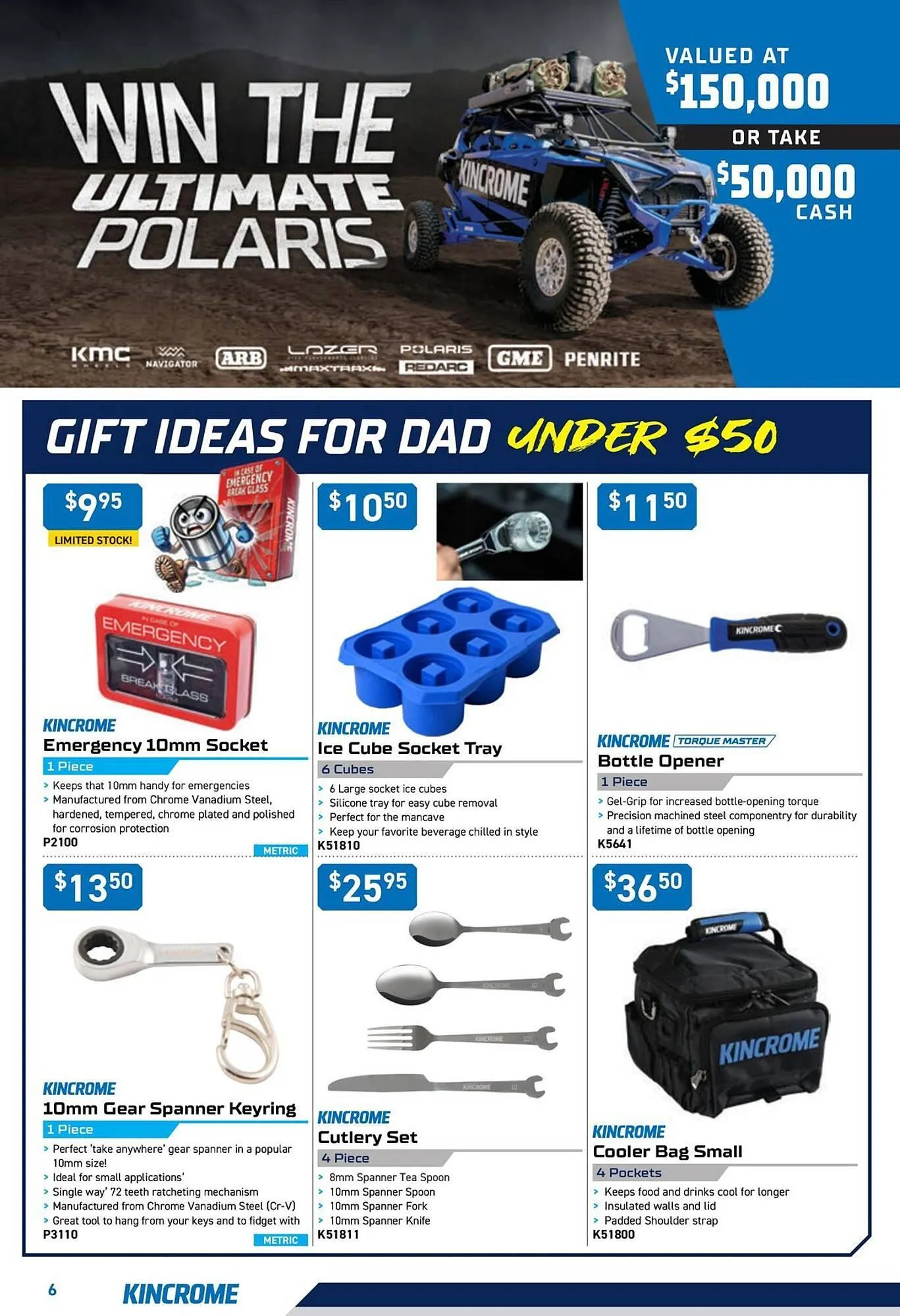 Kincrome catalogue - Catalogue valid from 1 September to 30 September 2025 - page 6