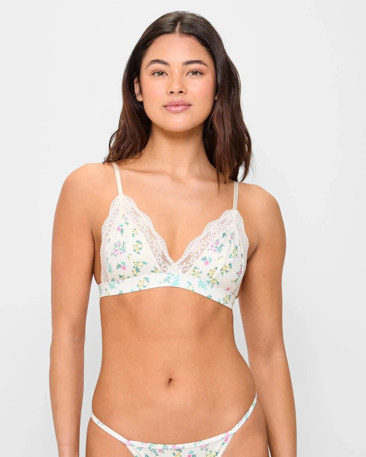 Zoe Floral Bralette - Lily Loves