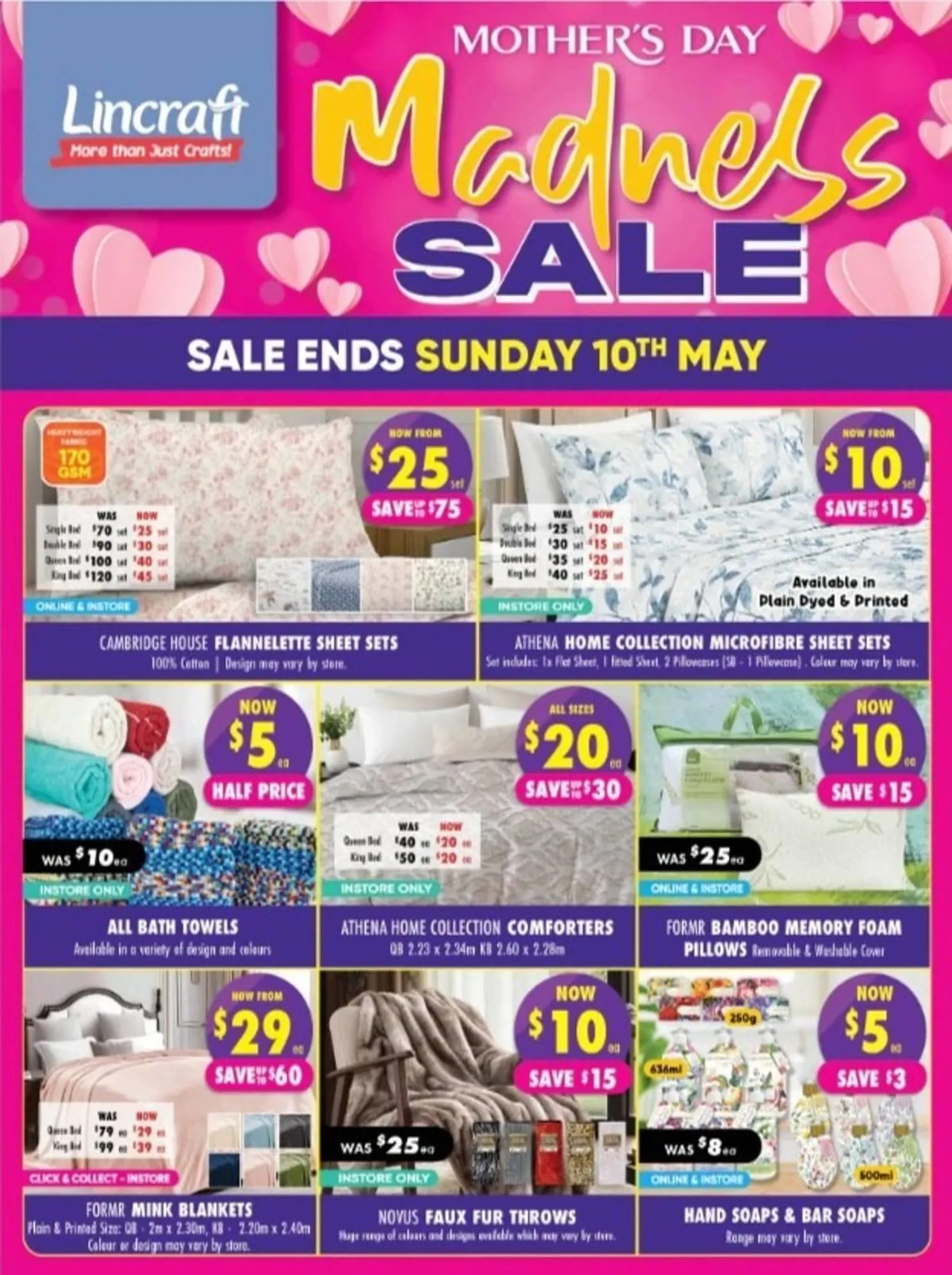 Lincraft catalogue - Catalogue valid from 4 May to 10 May 2026 - page 1