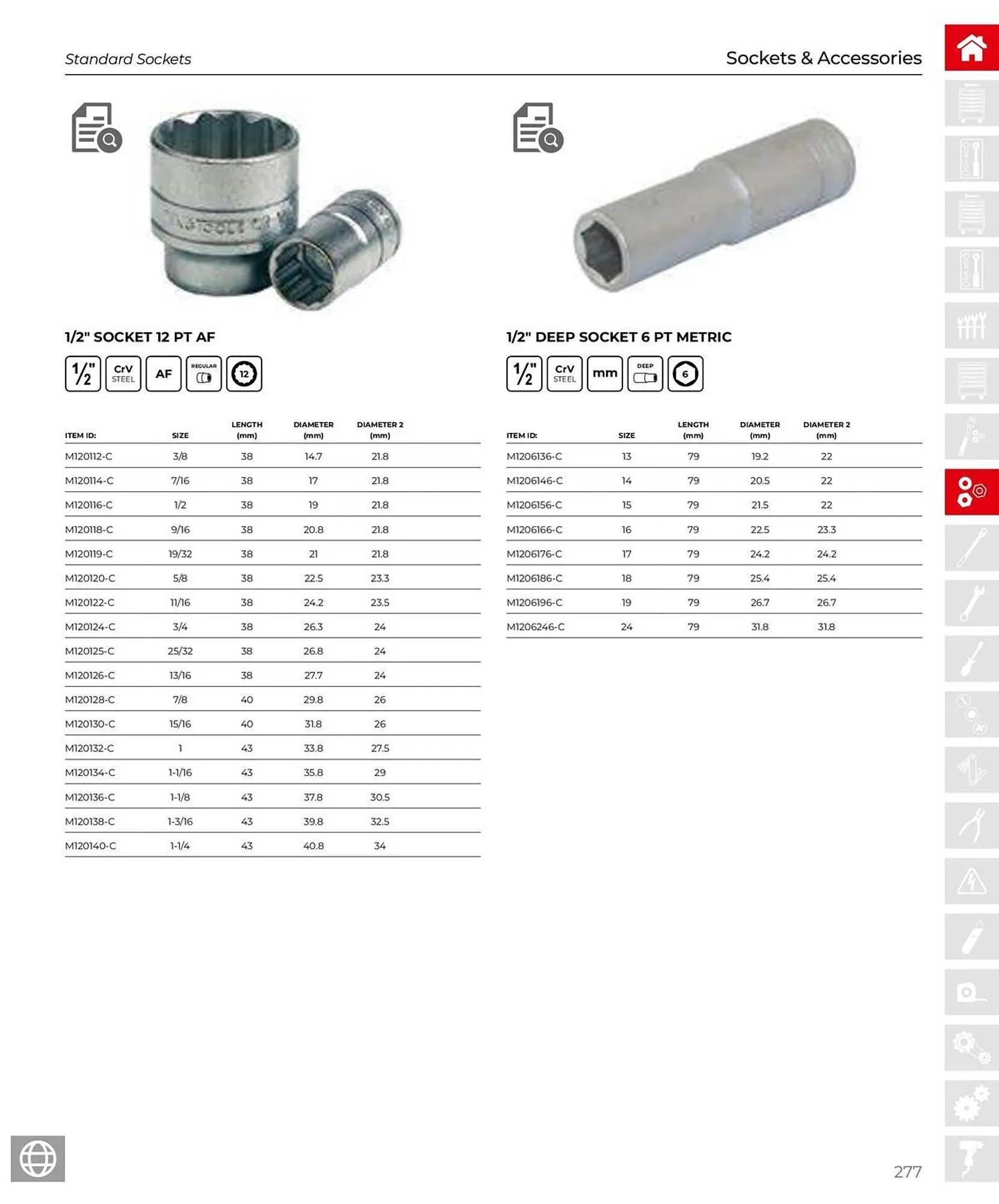 Teng Tools catalogue - Catalogue valid from 28 March to 31 December 2025 - page 278