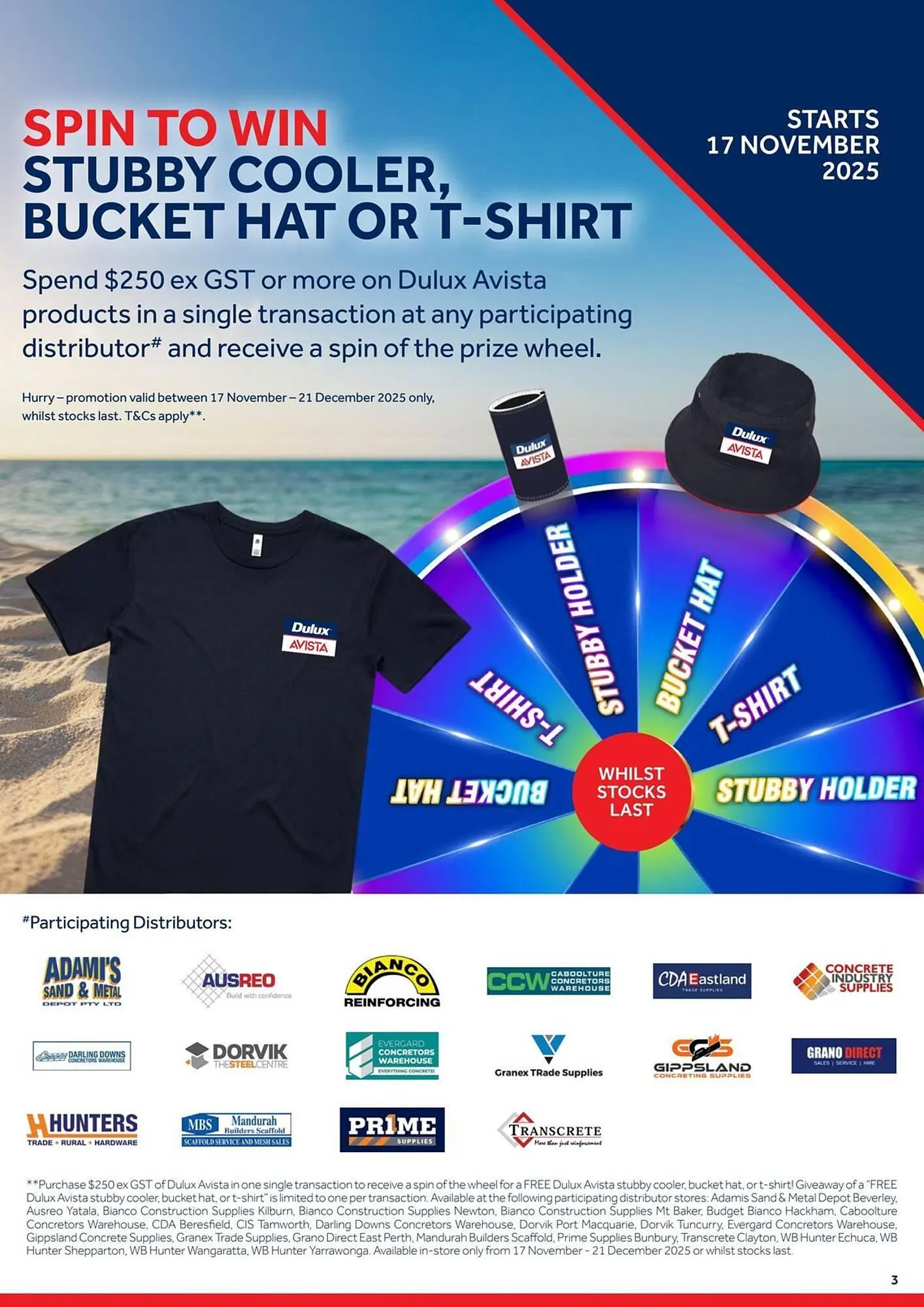 Dulux catalogue - Catalogue valid from 1 November to 31 January 2026 - page 3