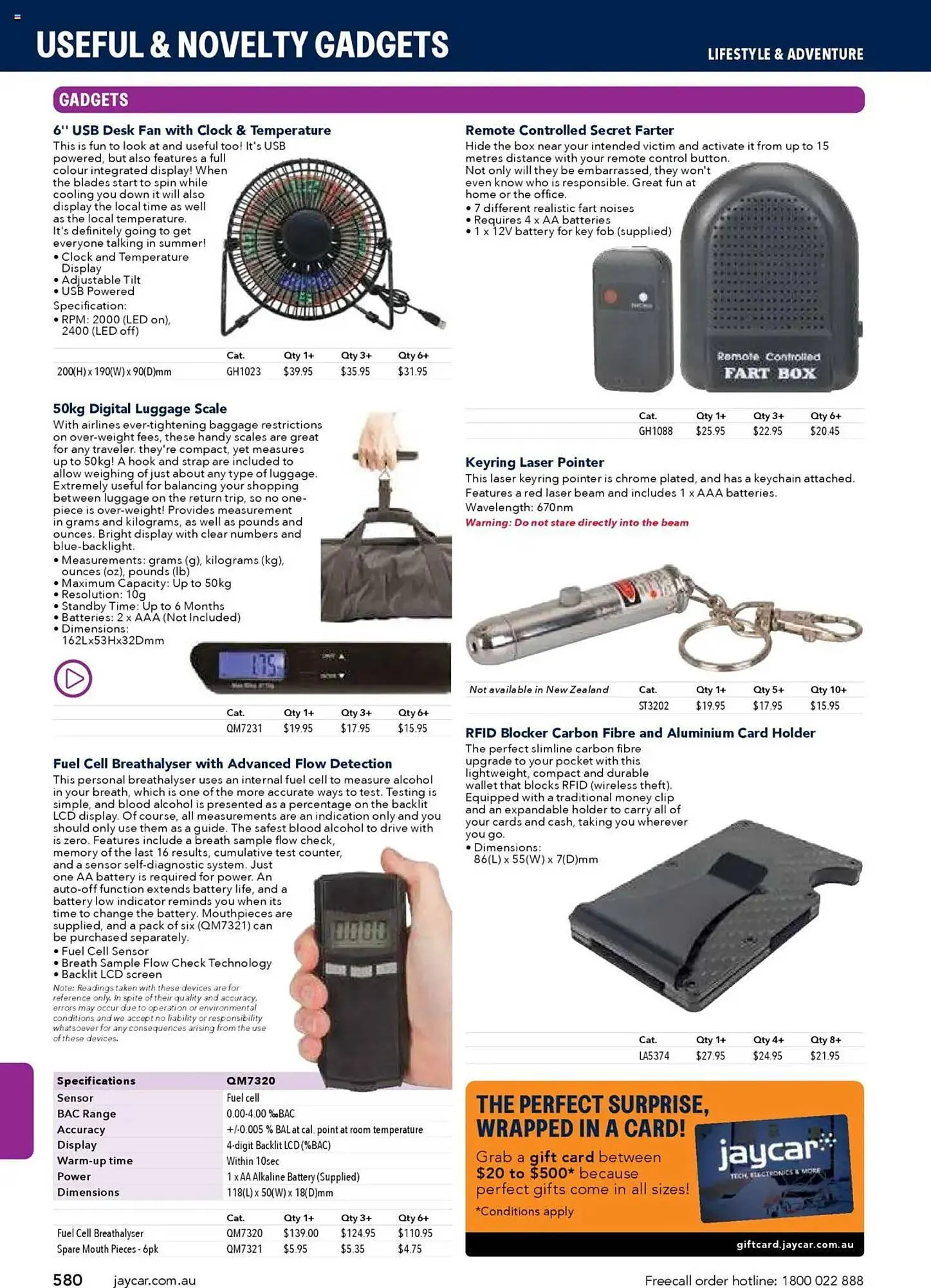 Jaycar Electronics catalogue - Catalogue valid from 8 July to 9 July 2026 - page 580