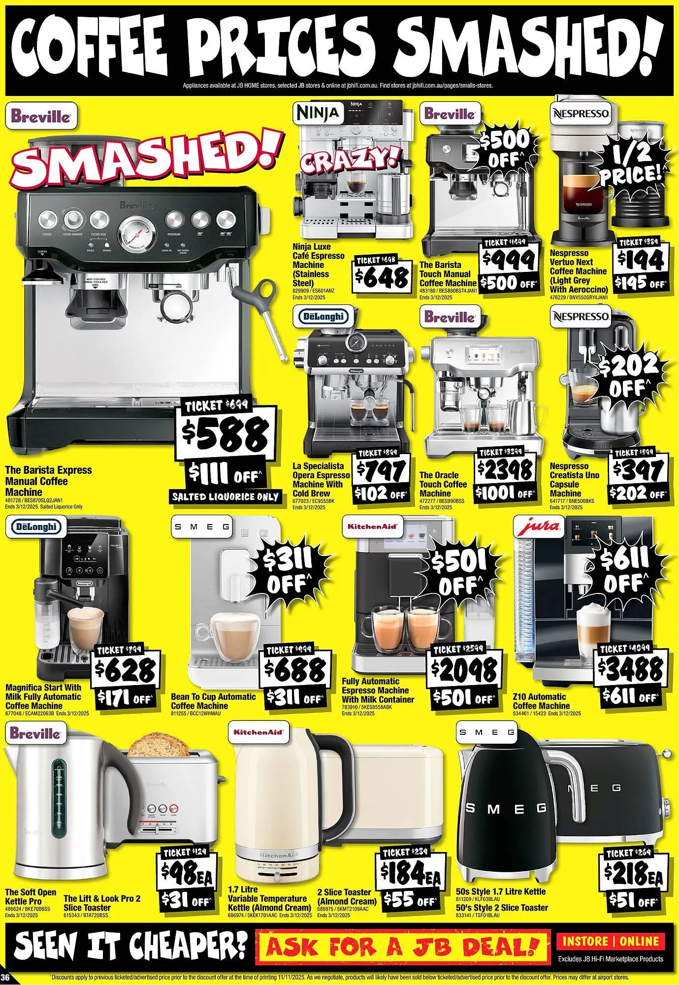 JB Hi-Fi catalogue - Catalogue valid from 19 November to 1 December 2025 - page 36