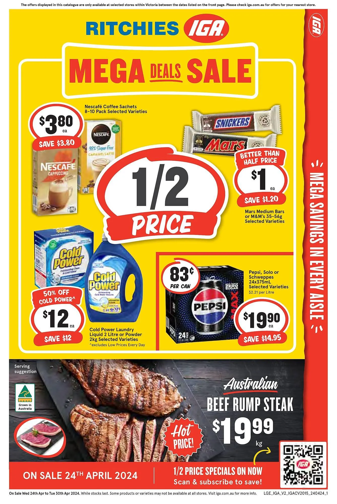 Ritchies catalogue - Catalogue valid from 24 April to 30 April 2024 - page 1