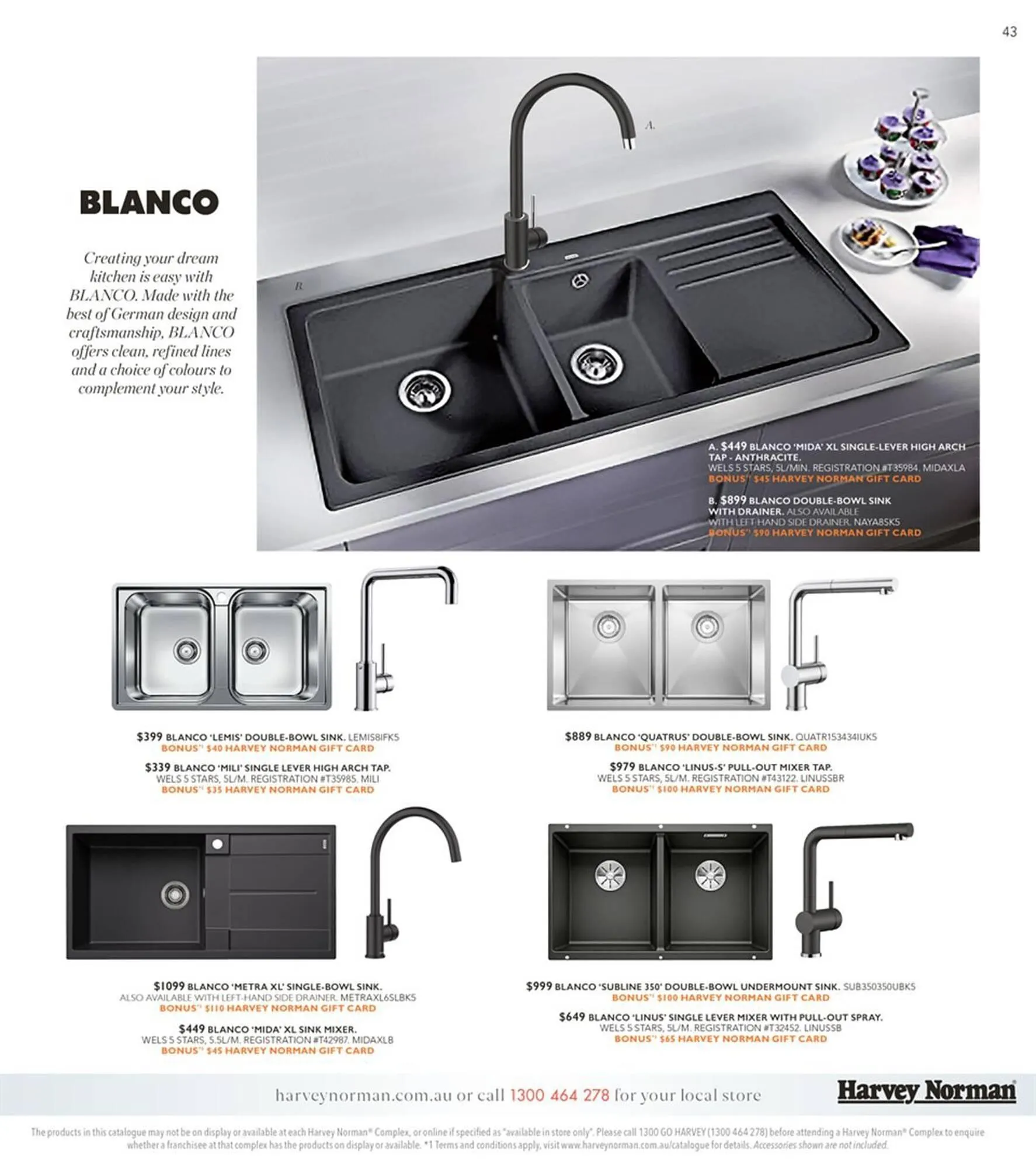 Harvey Norman catalogue - Catalogue valid from 4 April to 4 May 2025 - page 43