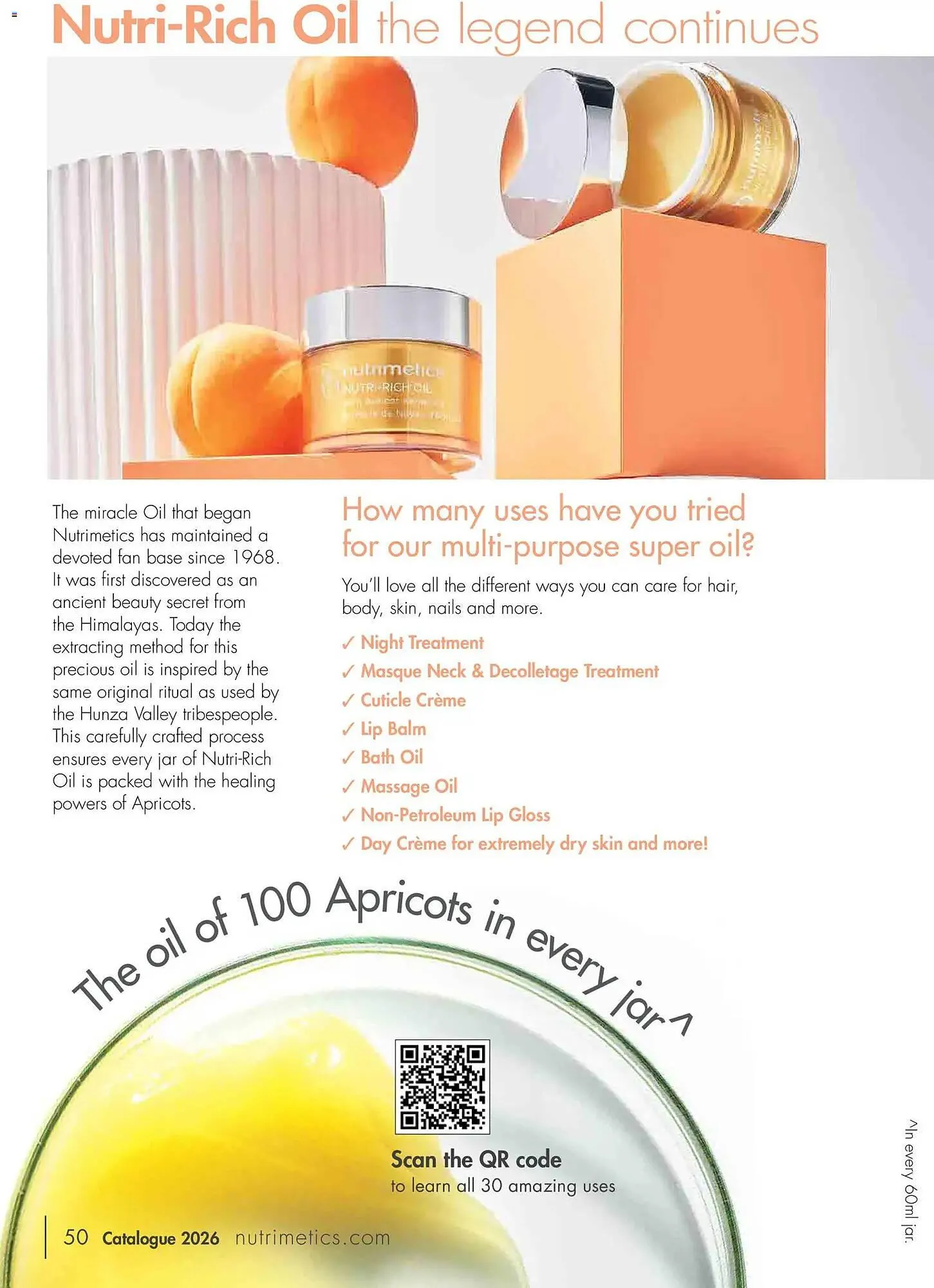 Nutrimetics catalogue - Catalogue valid from 31 December to 31 December 2026 - page 50