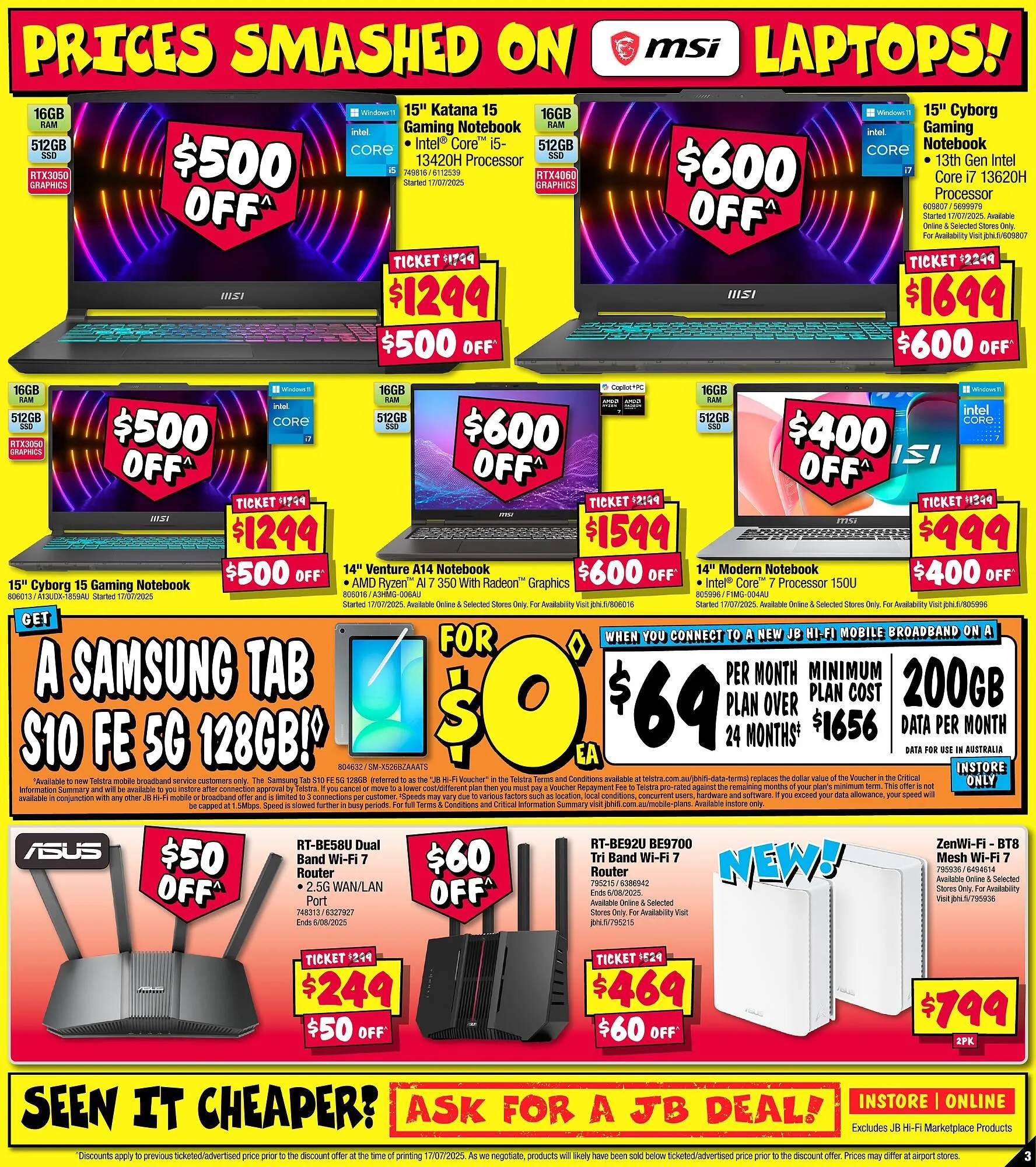 JB Hi-Fi catalogue - Catalogue valid from 24 July to 30 July 2025 - page 3