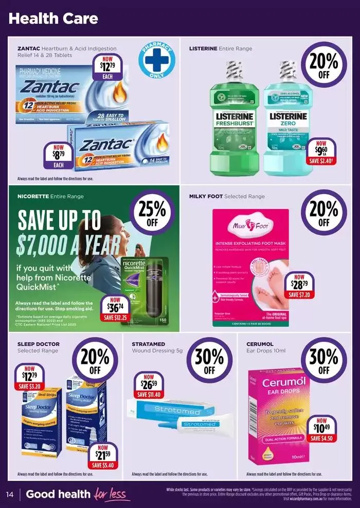Good Health Sale - Catalogue valid from 24 February to 9 March 2025 - page 14