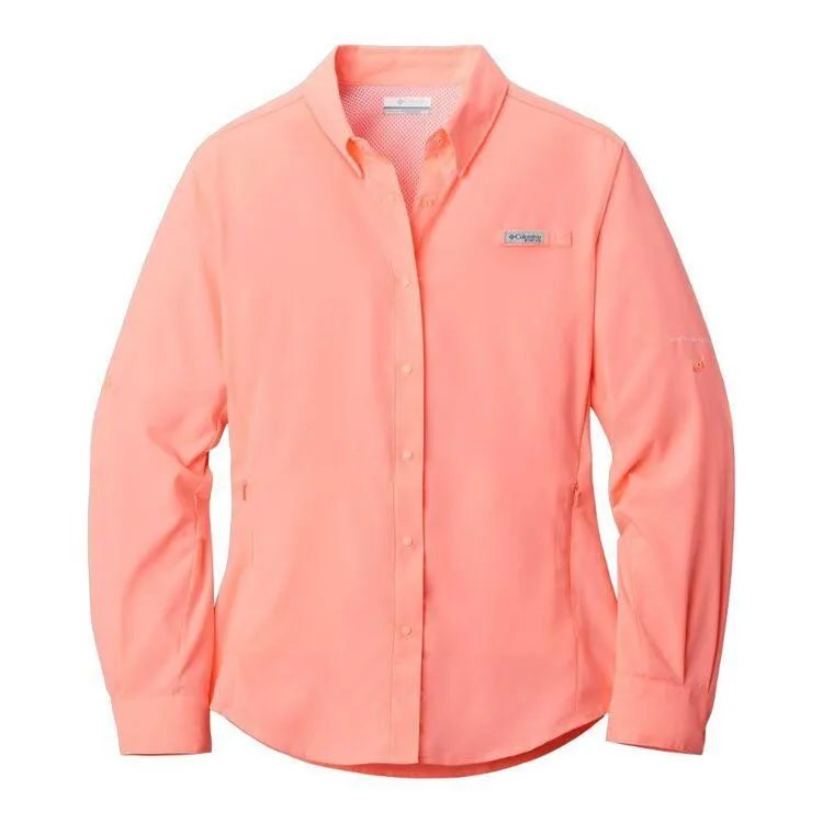 Columbia Women's PFG Tamiami™ II Long Sleeve Shirt Tiki Pink