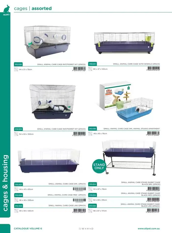 Small Animal Catalogue 2025 - Catalogue valid from 3 March to 31 December 2025 - page 2