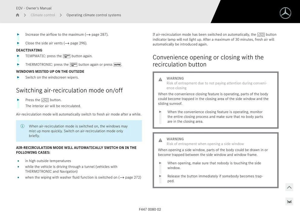 EQV MPV - Catalogue valid from 11 September to 11 September 2025 - page 288