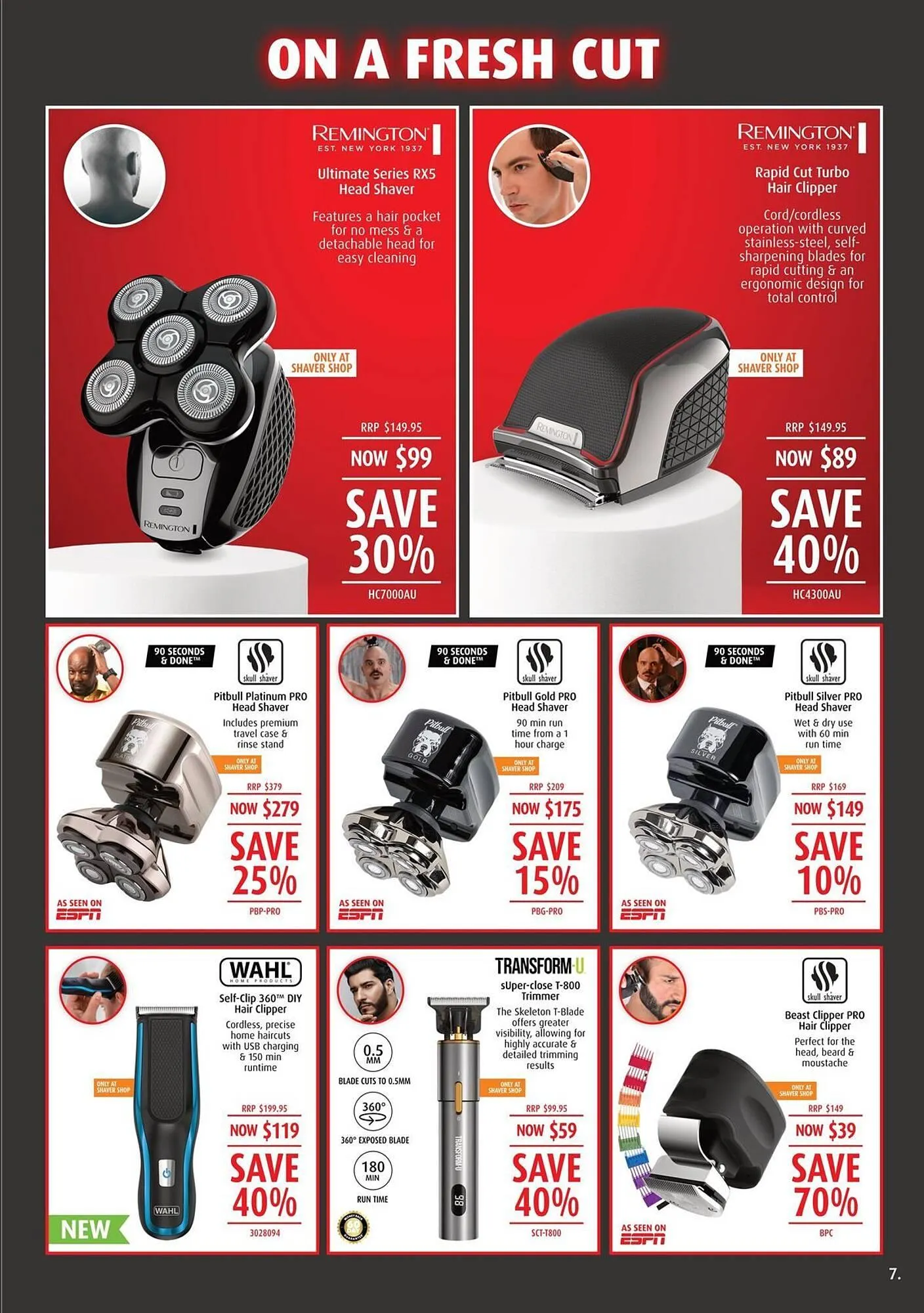 Shaver Shop catalogue - Catalogue valid from 29 May to 1 July 2025 - page 7