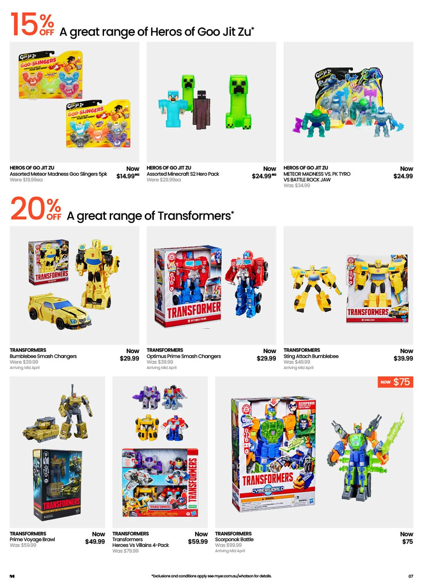 Myer catalogue - Catalogue valid from 30 March to 19 April 2026 - page 7