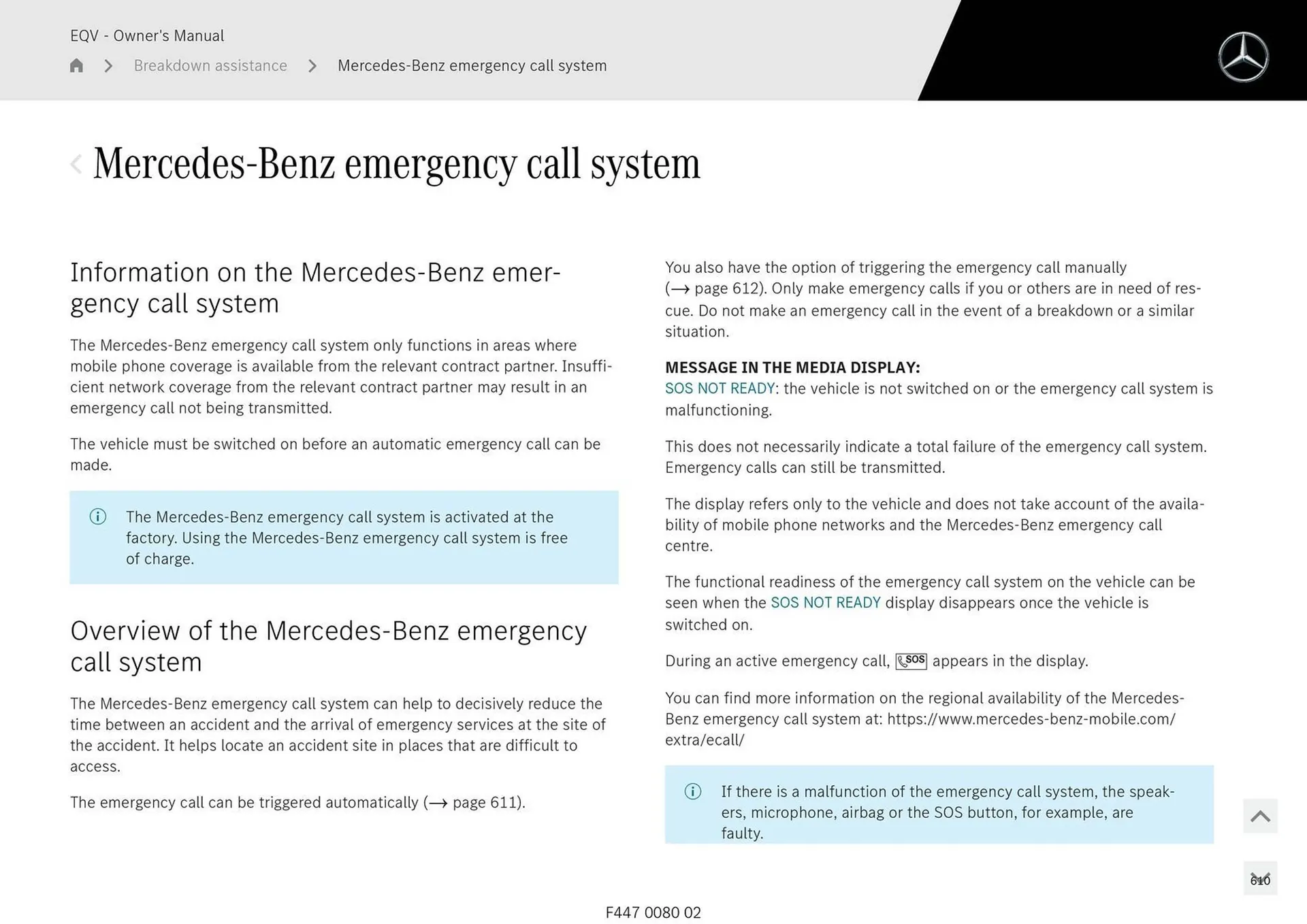 Mercedes-Benz catalogue - Catalogue valid from 11 September to 11 September 2025 - page 610