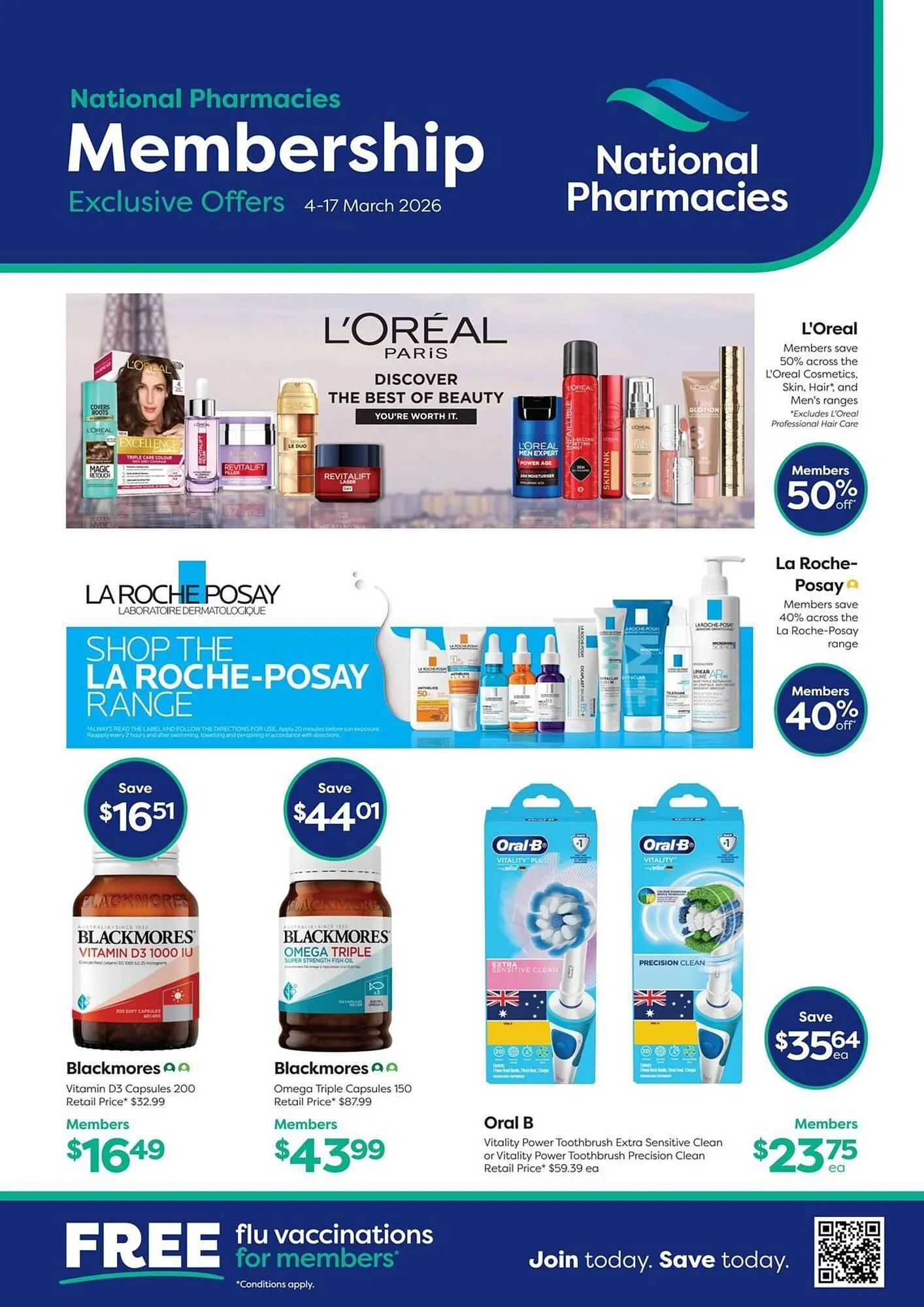 National Pharmacies catalogue - Catalogue valid from 4 March to 17 March 2026 - page 1