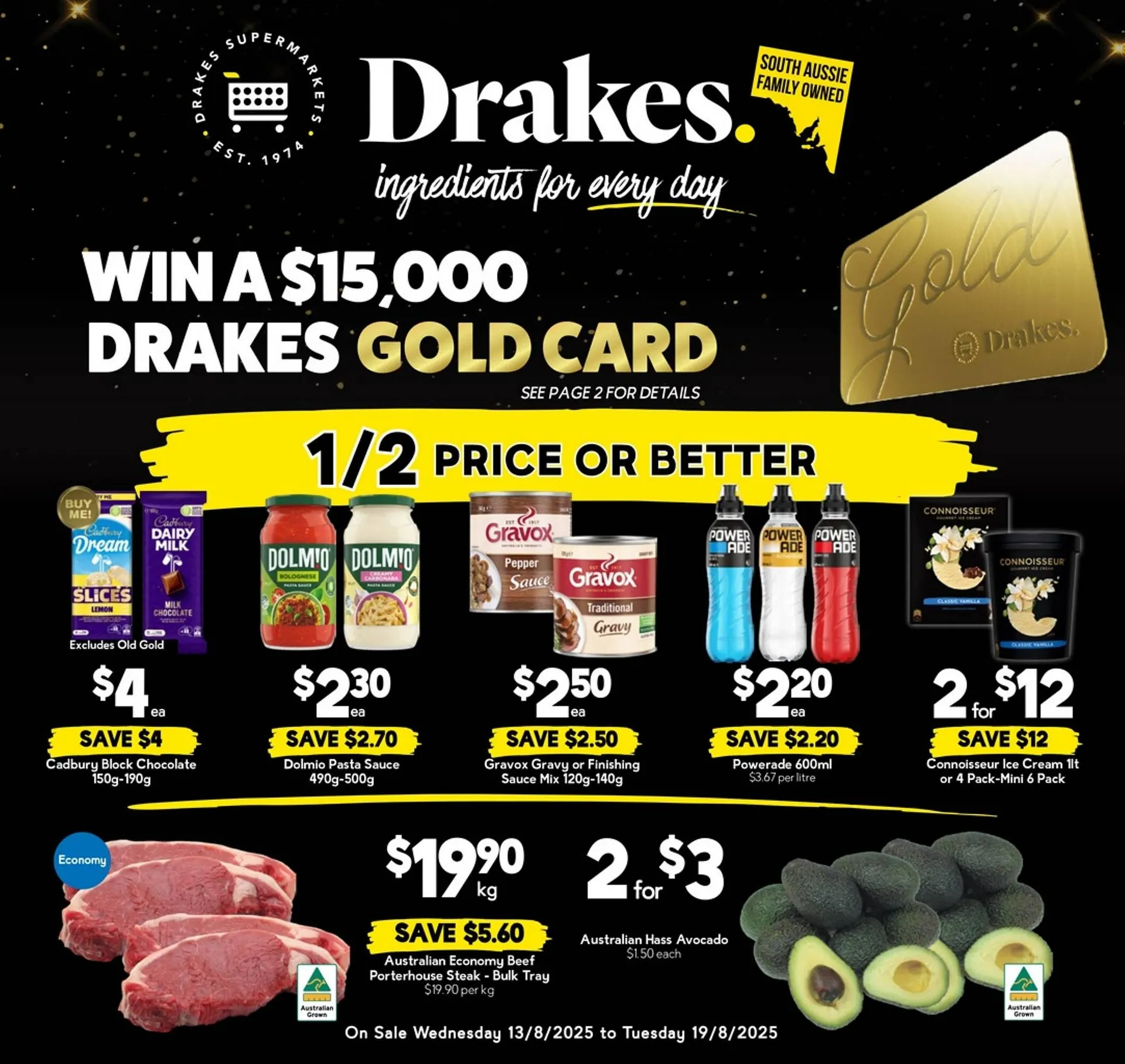 Drakes catalogue - Catalogue valid from 13 August to 19 August 2025 - page 1