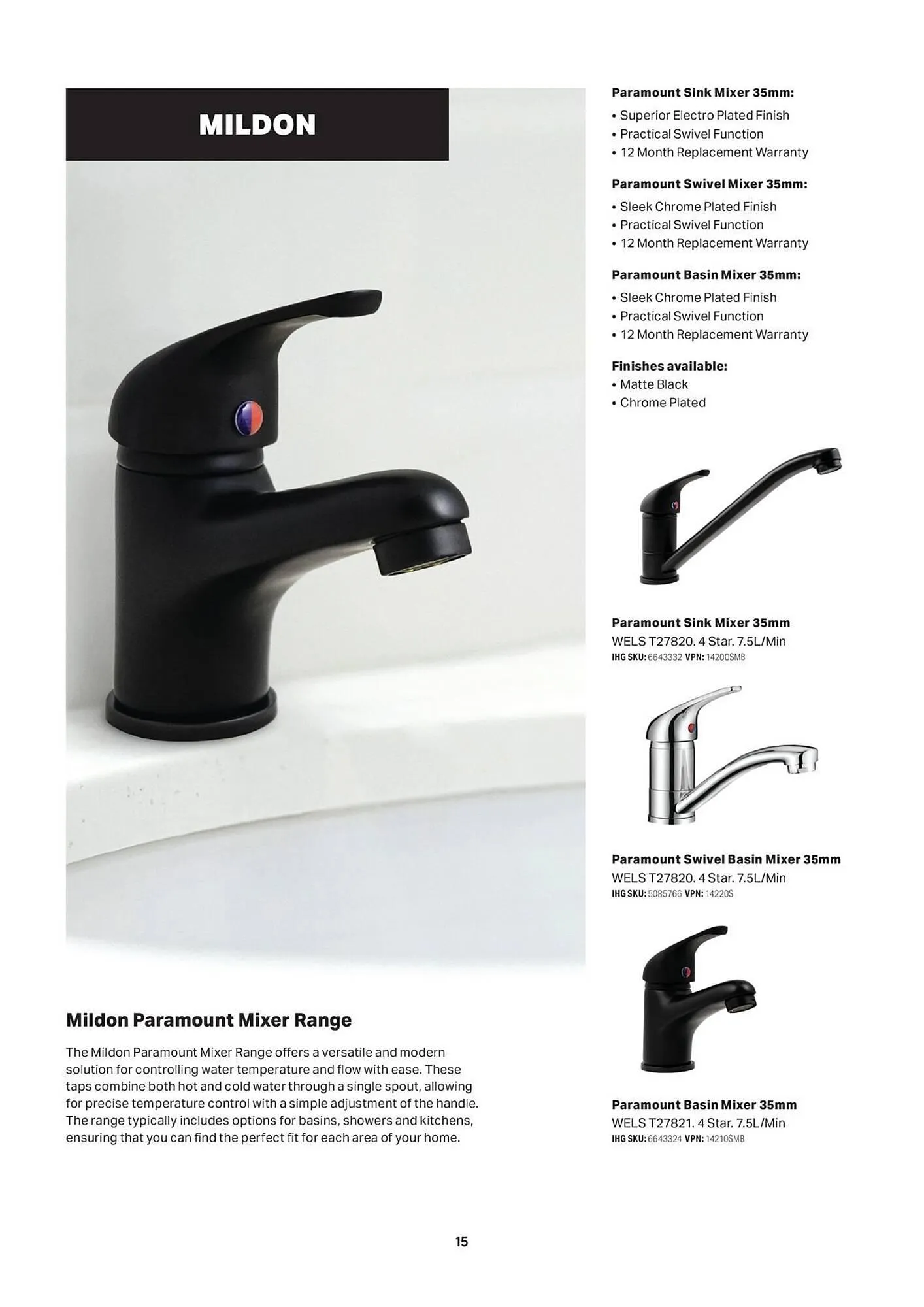 Mitre 10 catalogue - Catalogue valid from 27 June to 31 December 2025 - page 15