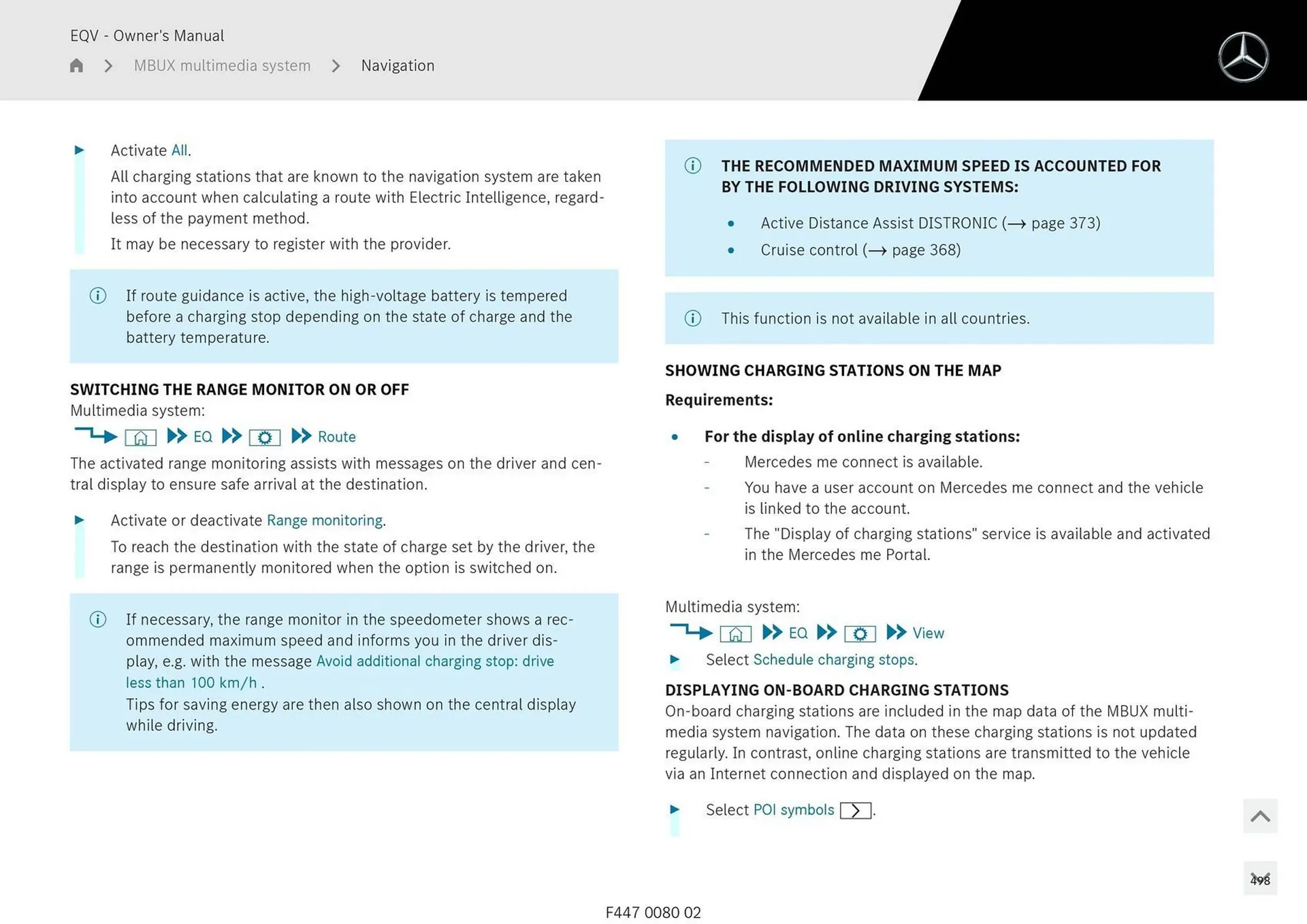 Mercedes-Benz catalogue - Catalogue valid from 11 September to 11 September 2025 - page 498