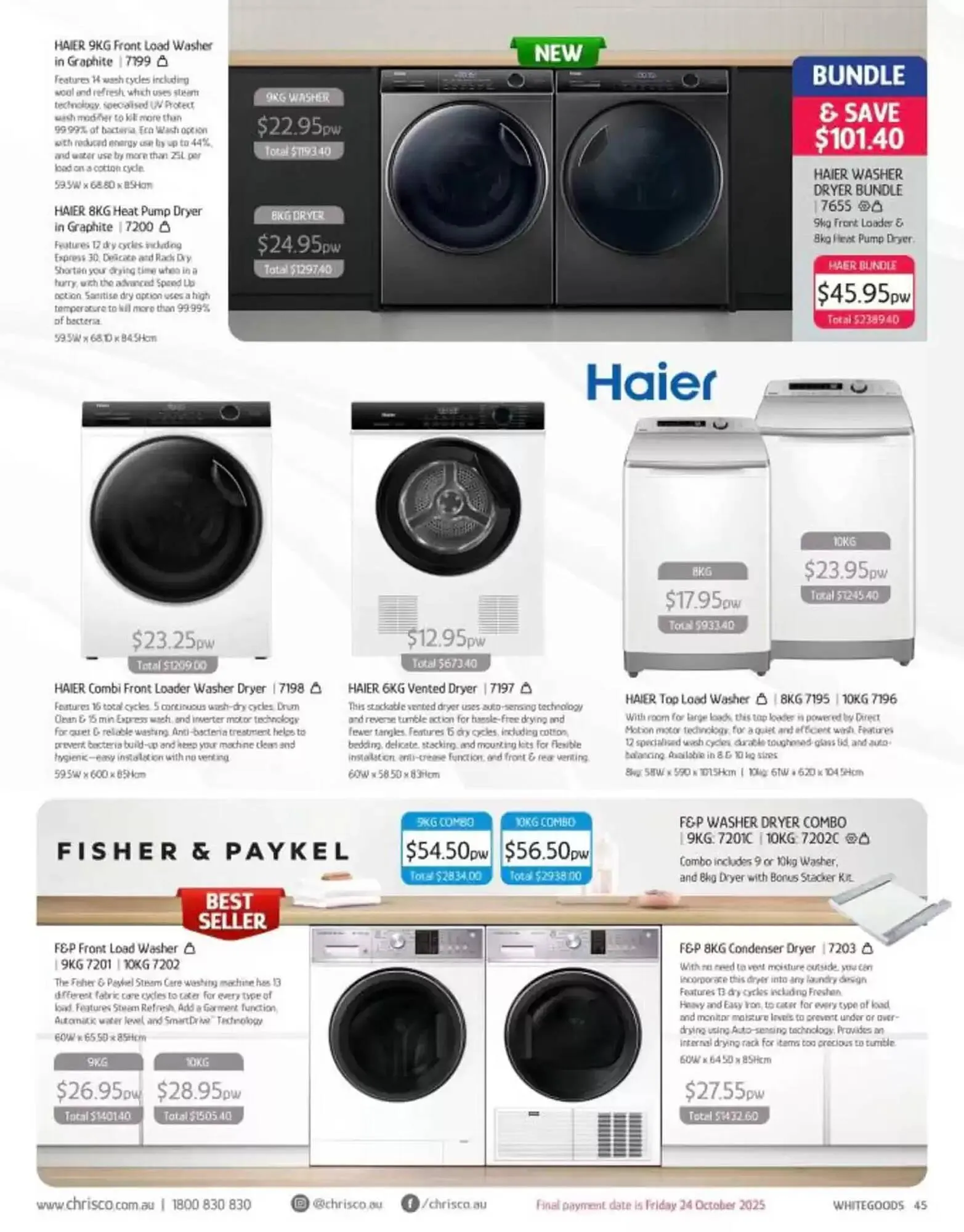 Chrisco Hampers catalogue - Catalogue valid from 2 October to 31 December 2025 - page 45