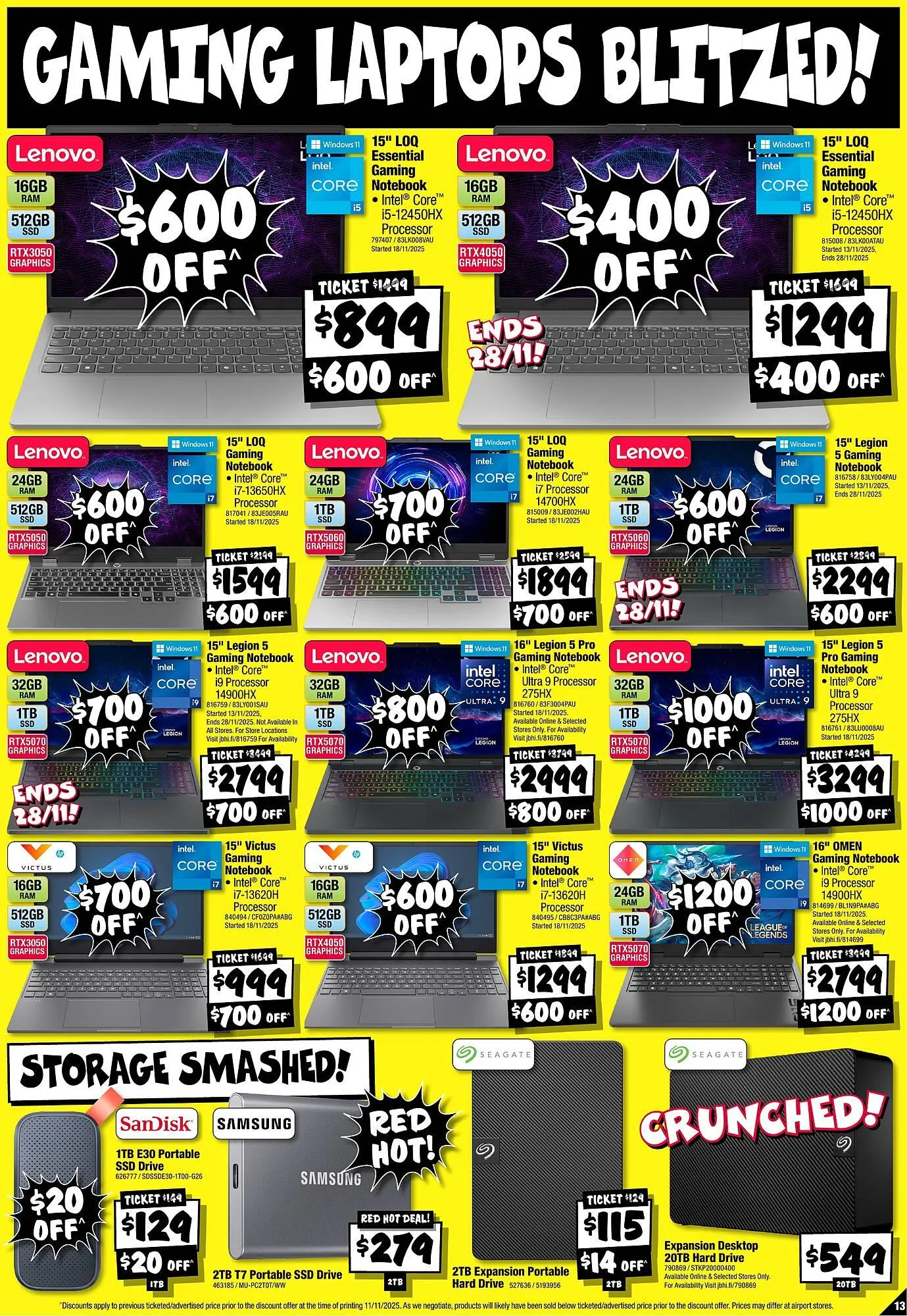 JB Hi-Fi catalogue - Catalogue valid from 19 November to 1 December 2025 - page 13