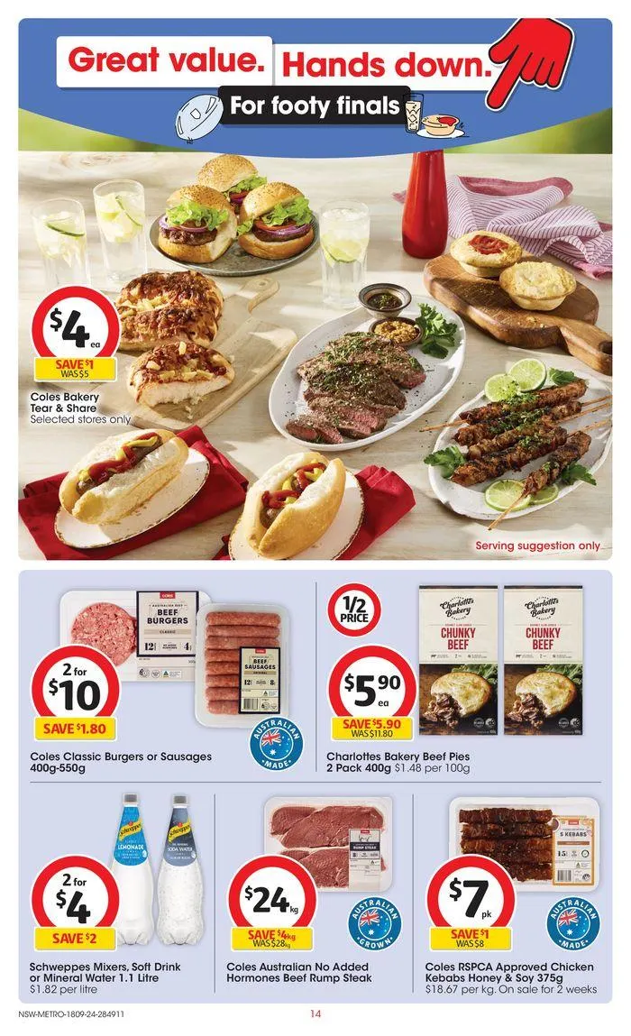 Great Value. Hands Down. - 18th September - Catalogue valid from 18 September to 24 September 2024 - page 14