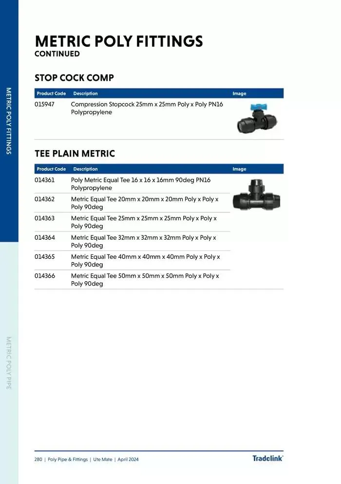 Ute Mate - Catalogue valid from 20 November to 31 December 2024 - page 288
