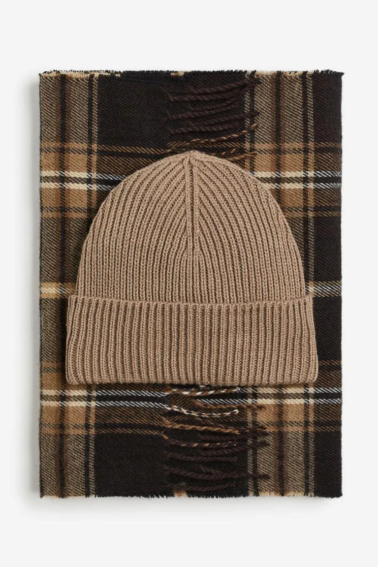 2-piece Beanie & Scarf Set