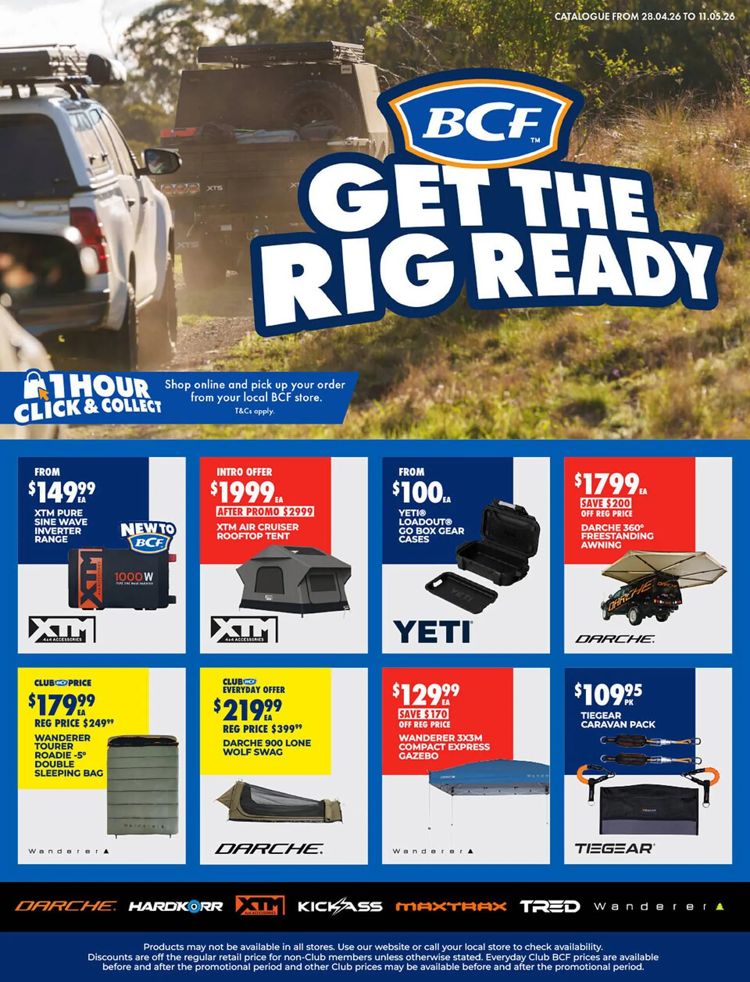 BCF catalogue - Catalogue valid from 28 April to 11 May 2026 - page 1