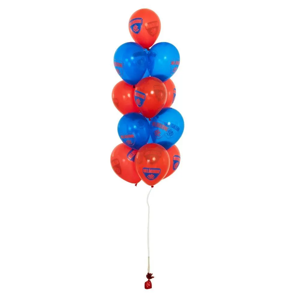 Tower of 13 Premium Balloon Bouquet Ea - Printed, Premium & Chrome Latex