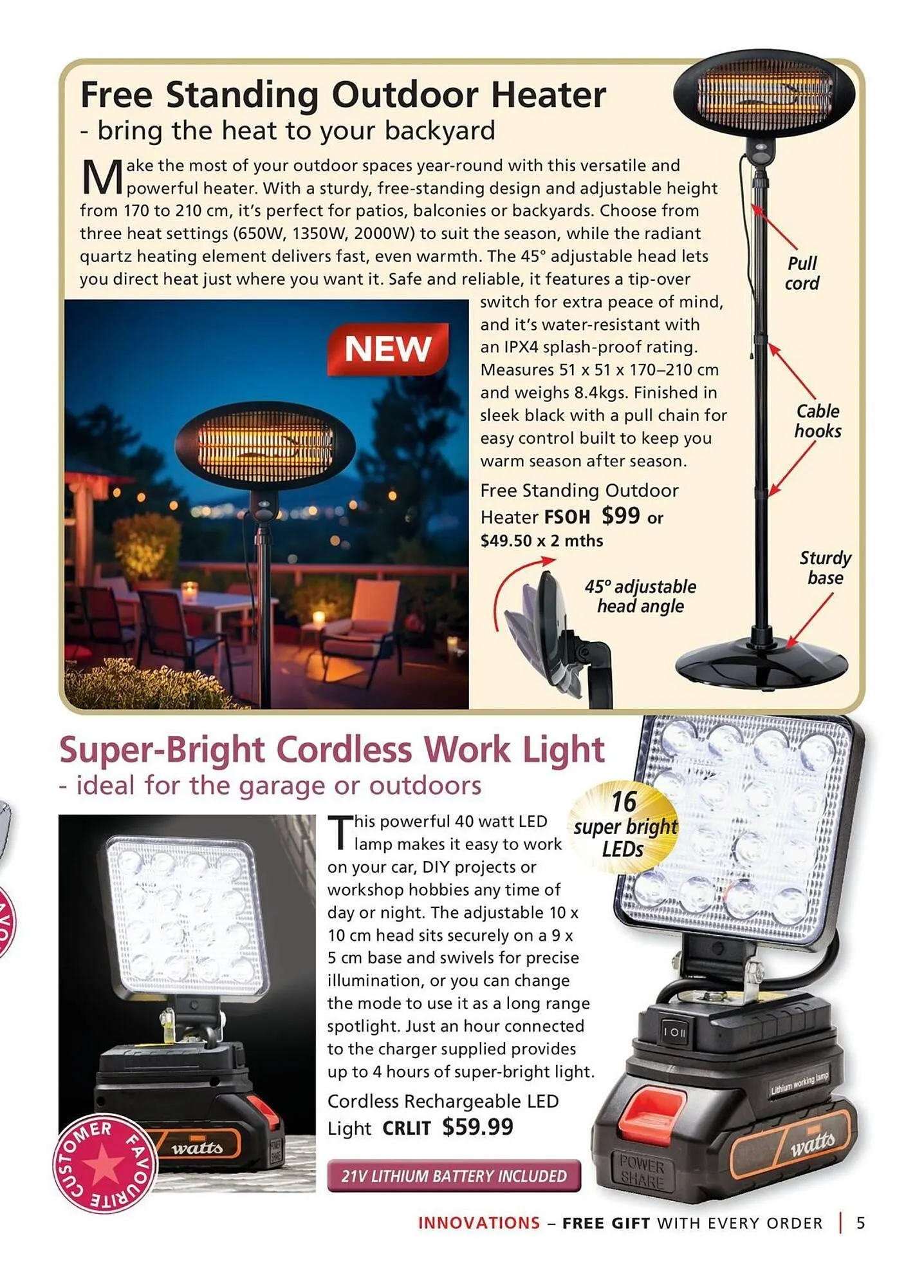 Innovations catalogue - Catalogue valid from 2 July to 31 July 2025 - page 5