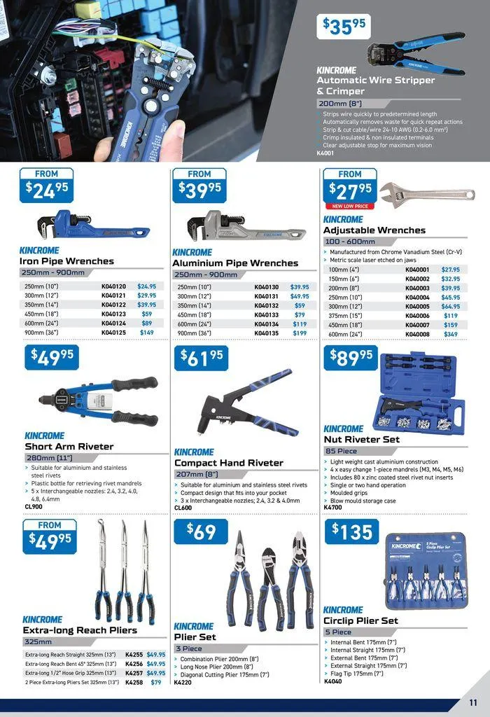 Stax of Tools - Catalogue valid from 2 May to 30 June 2024 - page 11