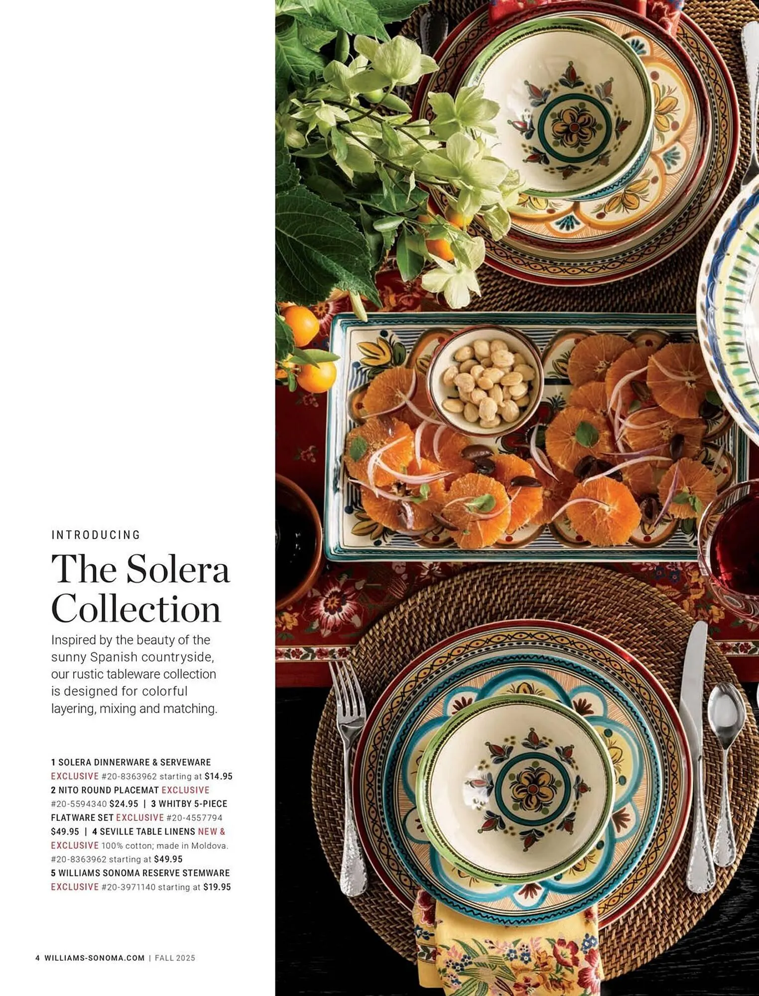 Williams-Sonoma catalogue - Catalogue valid from 16 July to 31 August 2025 - page 4