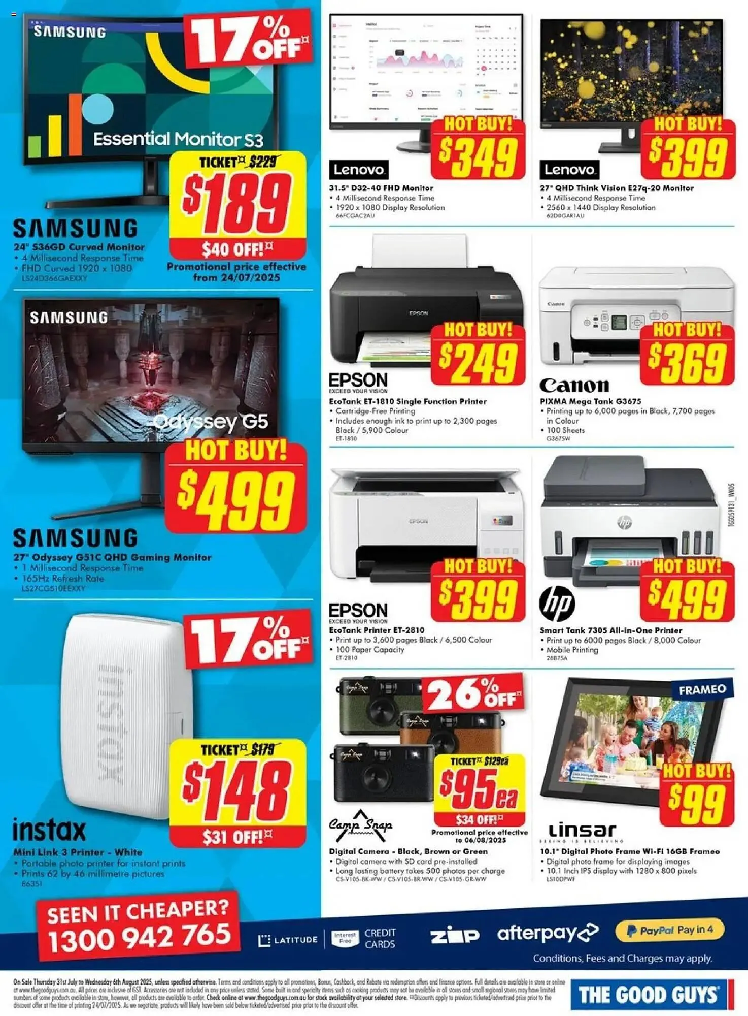 The Good Guys catalogue - Catalogue valid from 31 July to 6 August 2025 - page 23