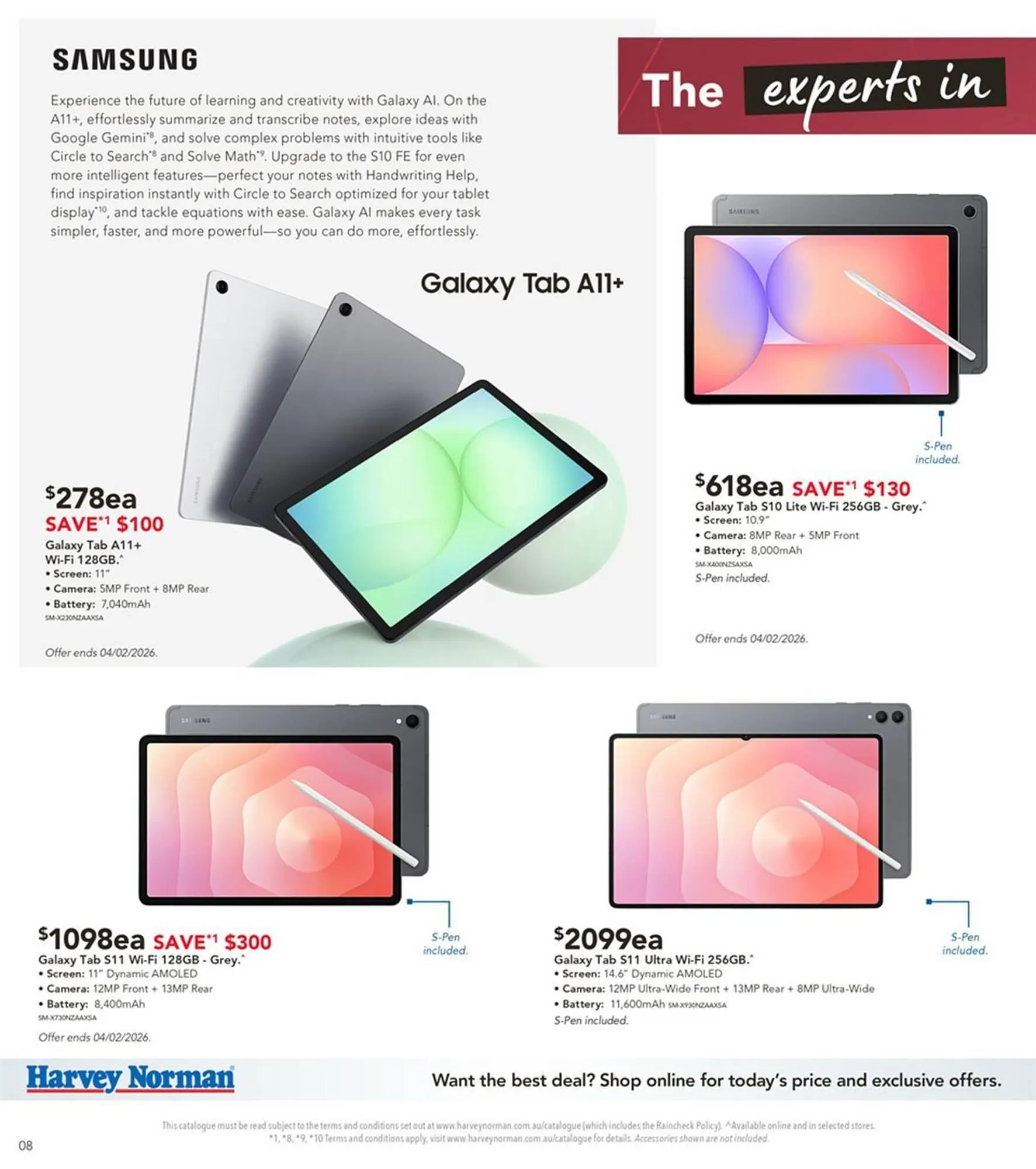 Harvey Norman catalogue - Catalogue valid from 4 February to 16 February 2026 - page 8