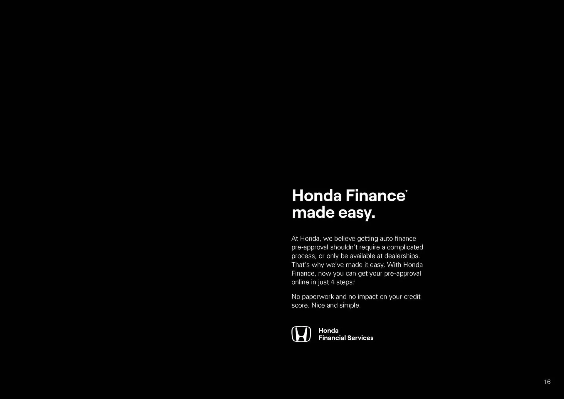 Honda catalogue - Catalogue valid from 3 March to 31 December 2026 - page 16