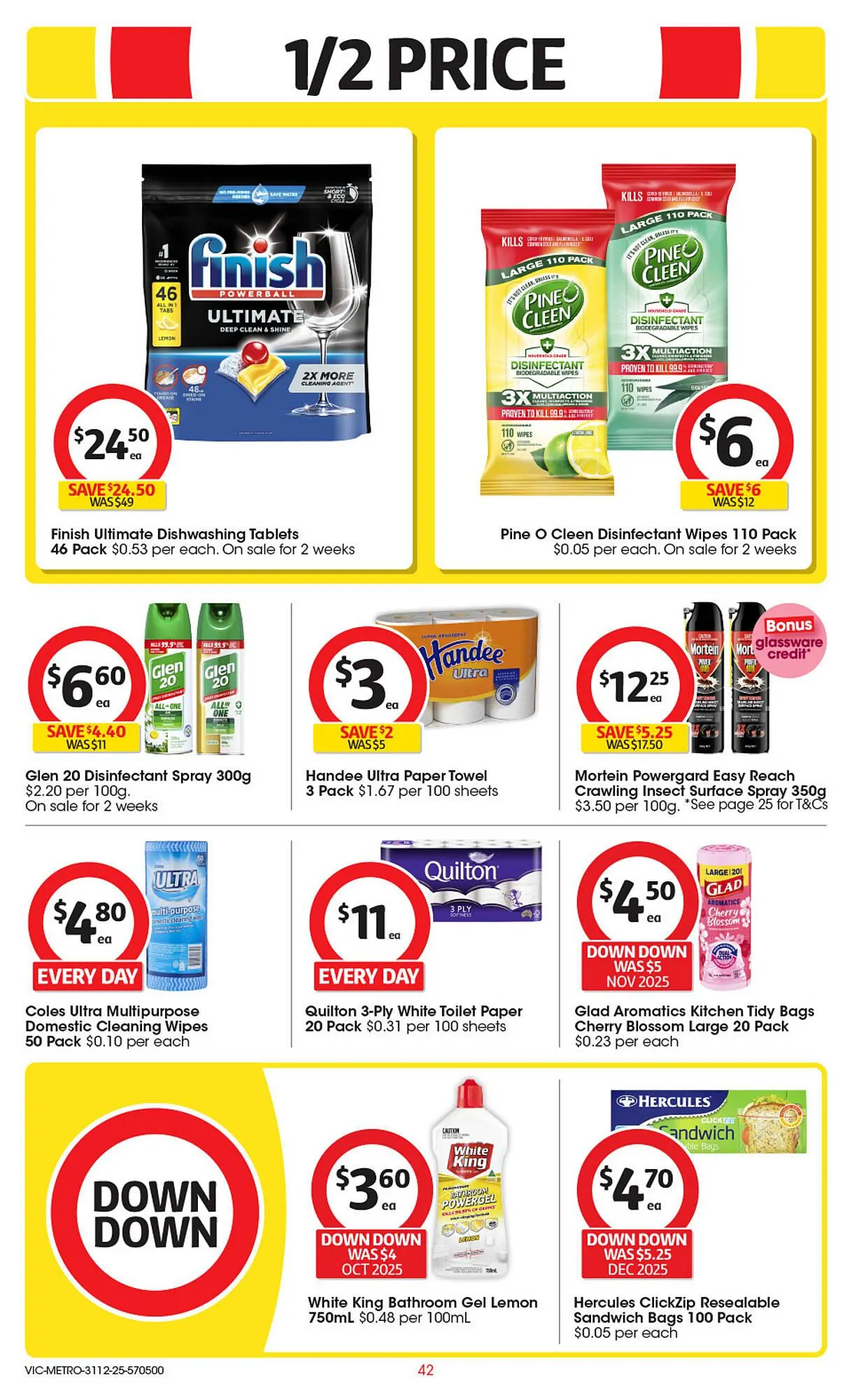 Coles catalogue - Catalogue valid from 31 December to 6 January 2026 - page 43