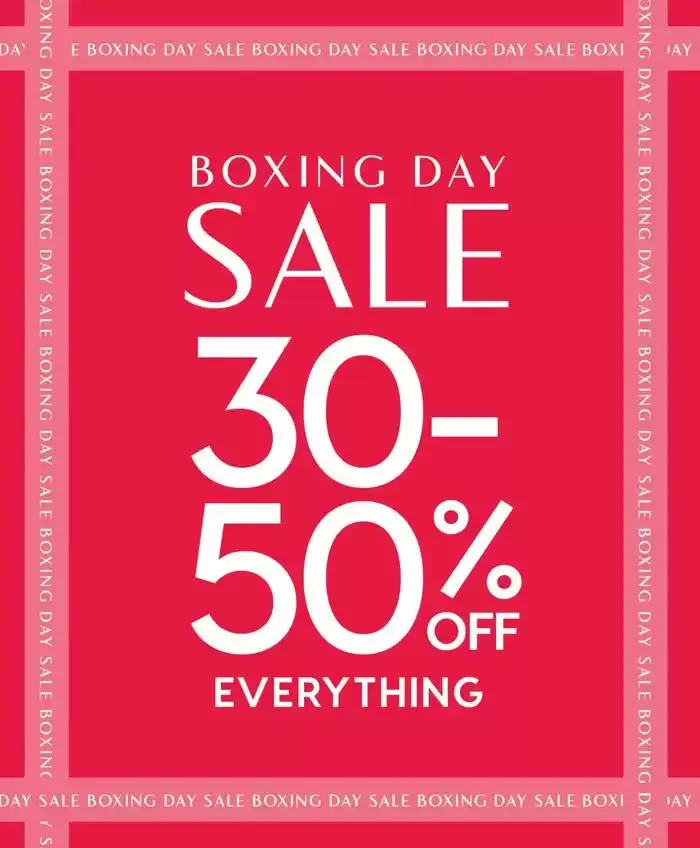 Boxing Day Sale - 1