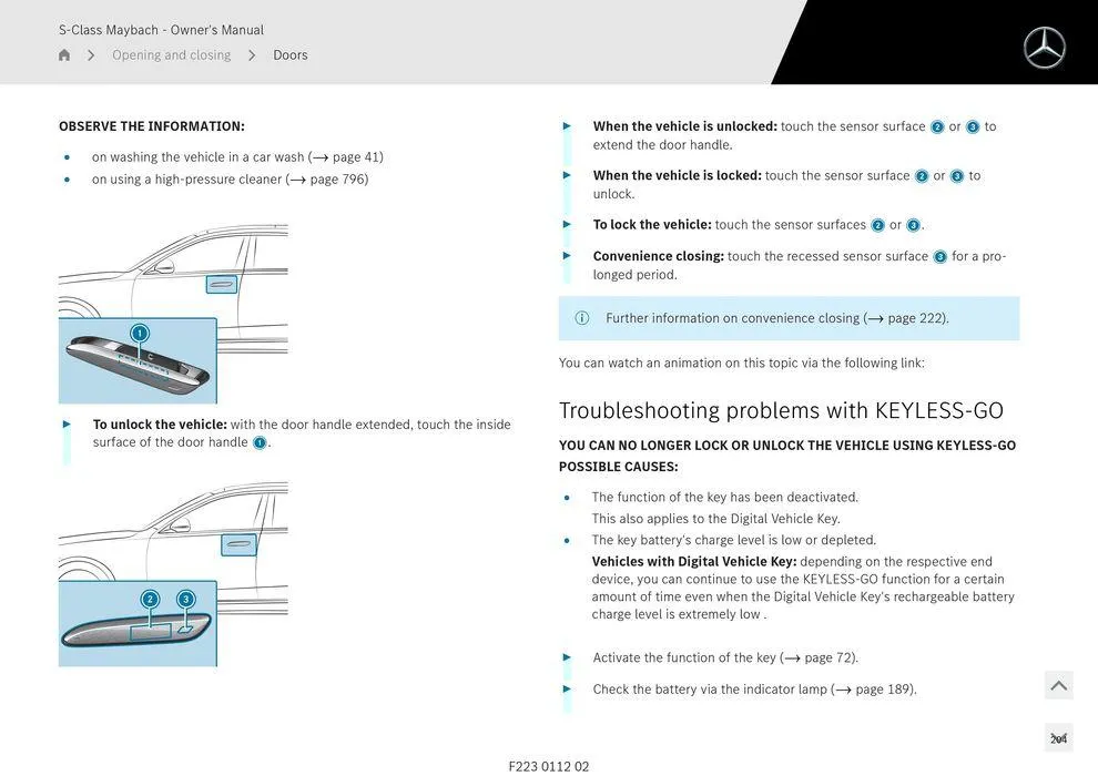 S - Class Maybach - Catalogue valid from 11 September to 11 September 2025 - page 204