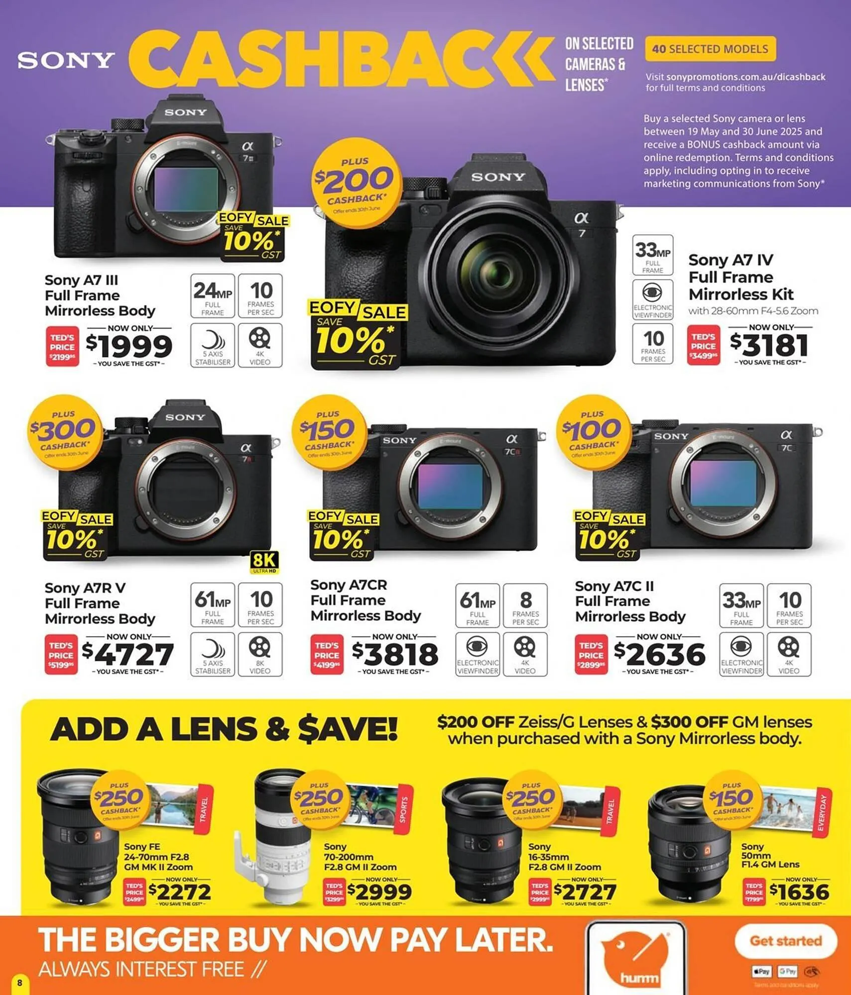Teds Cameras catalogue - Catalogue valid from 2 June to 6 July 2025 - page 8