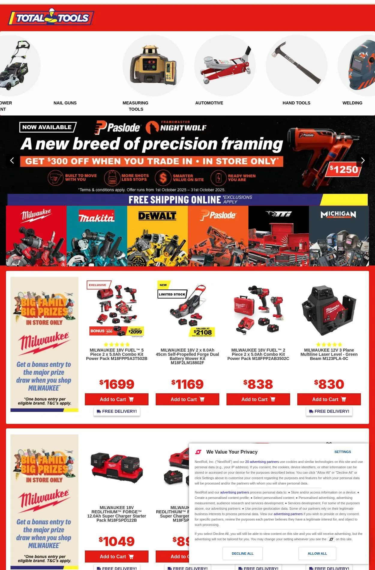 Total Tools Current catalogue - Catalogue valid from 13 October to 22 October 2025 - page 1