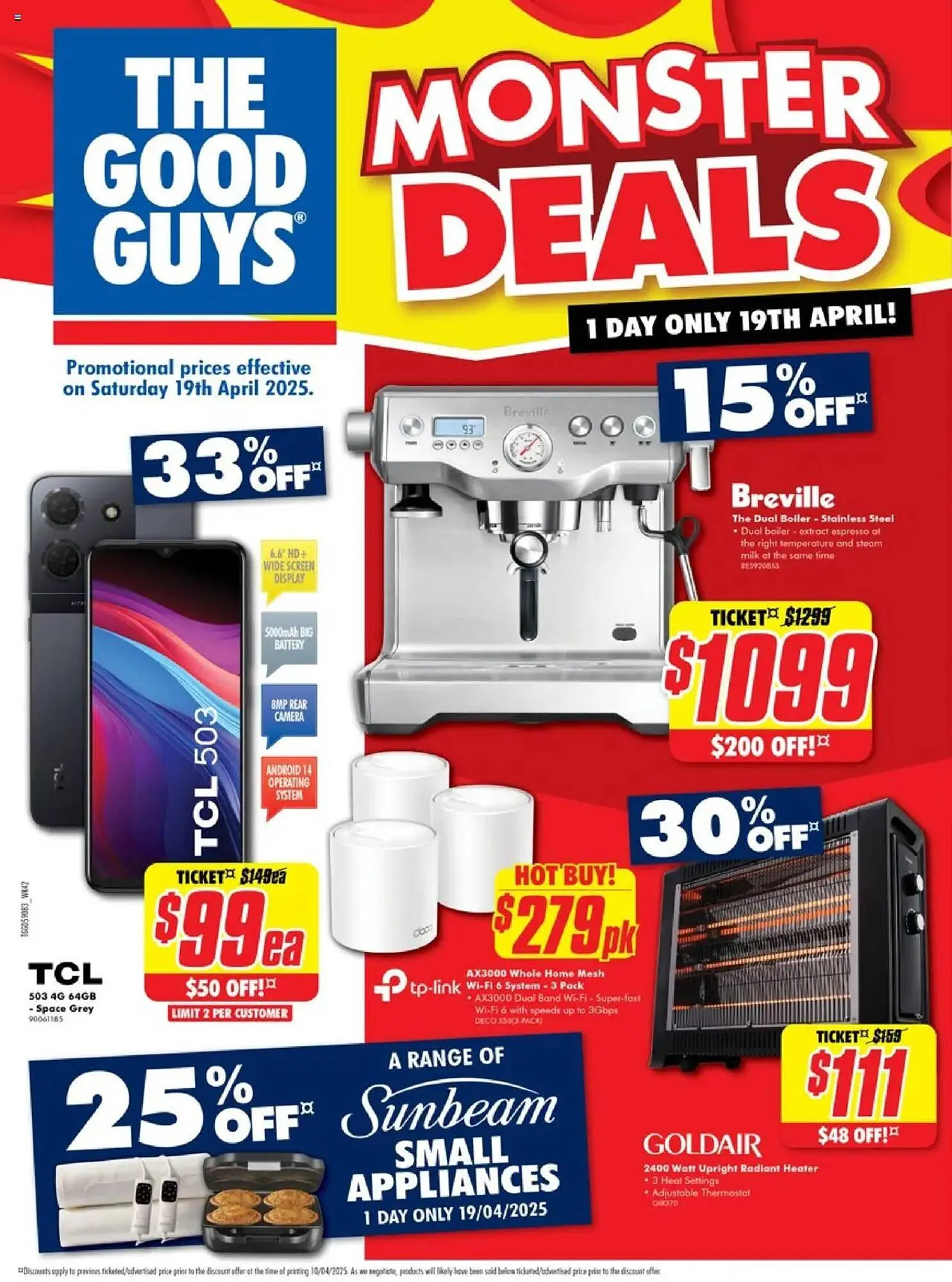 The Good Guys catalogue - Catalogue valid from 18 April to 19 April 2025 - page 4