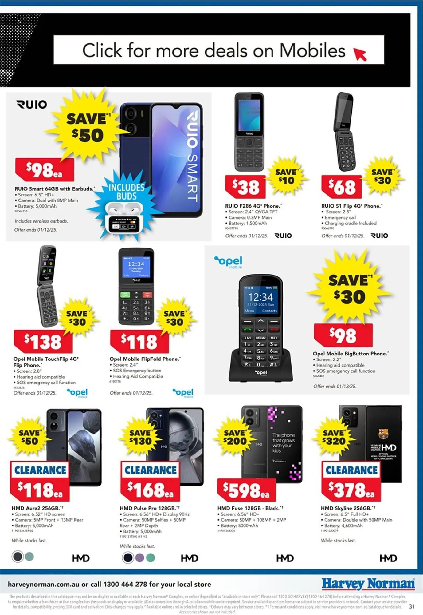 Harvey Norman catalogue - Catalogue valid from 20 November to 2 December 2025 - page 31